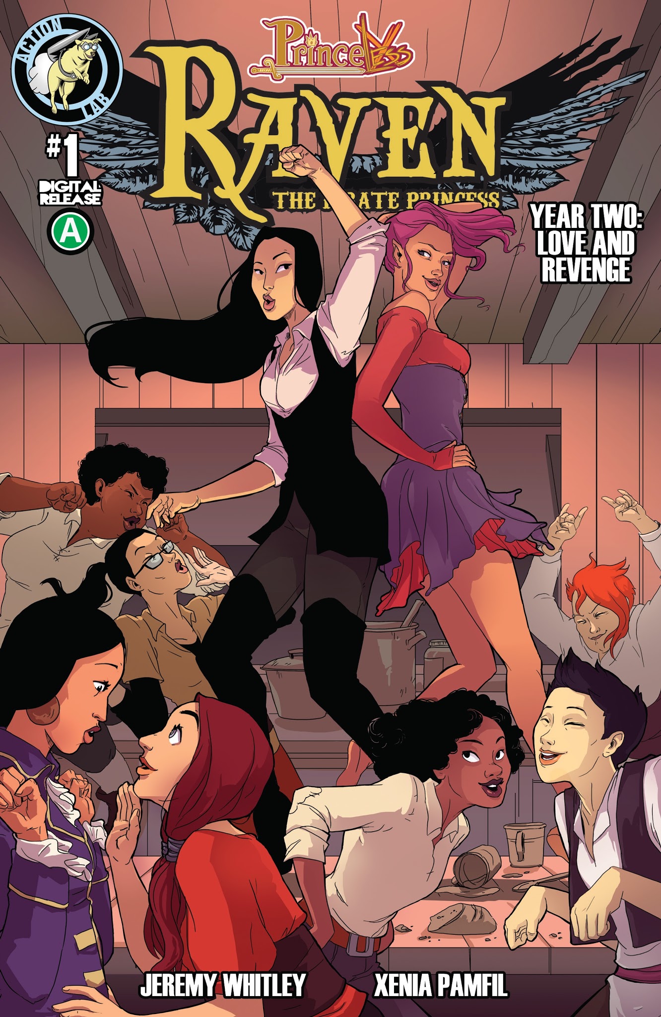 Read online Princeless Raven Year Two: Love and Revenge comic -  Issue #1 - 1