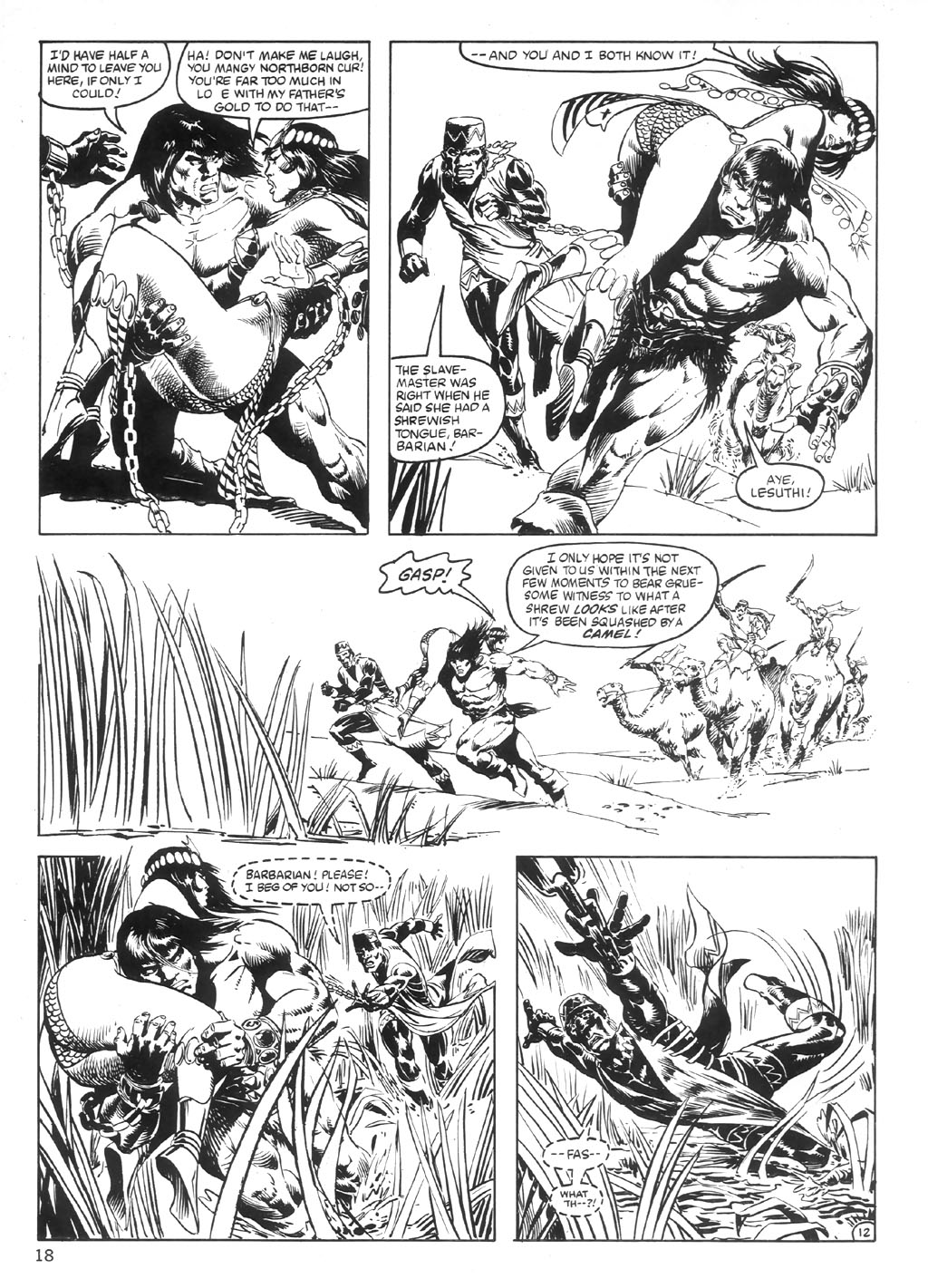 Read online The Savage Sword Of Conan comic -  Issue #97 - 18