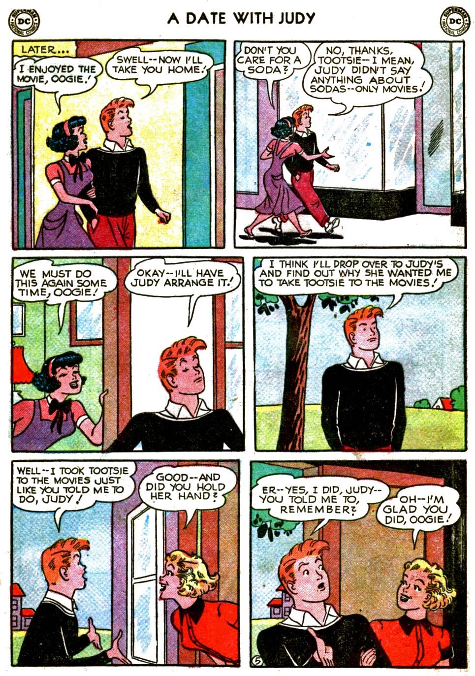 Read online A Date with Judy comic -  Issue #26 - 39