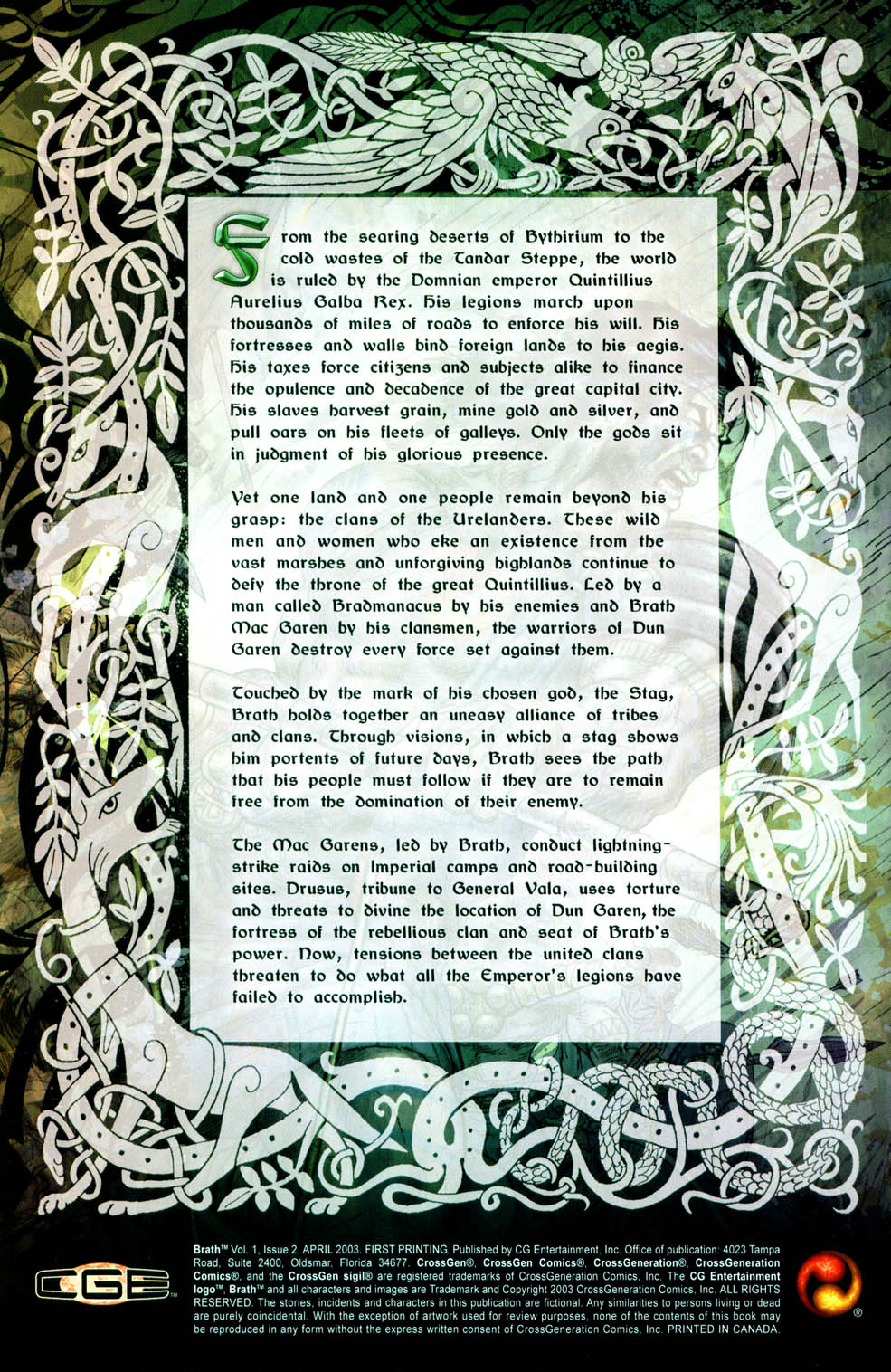 Read online Brath comic -  Issue #2 - 2