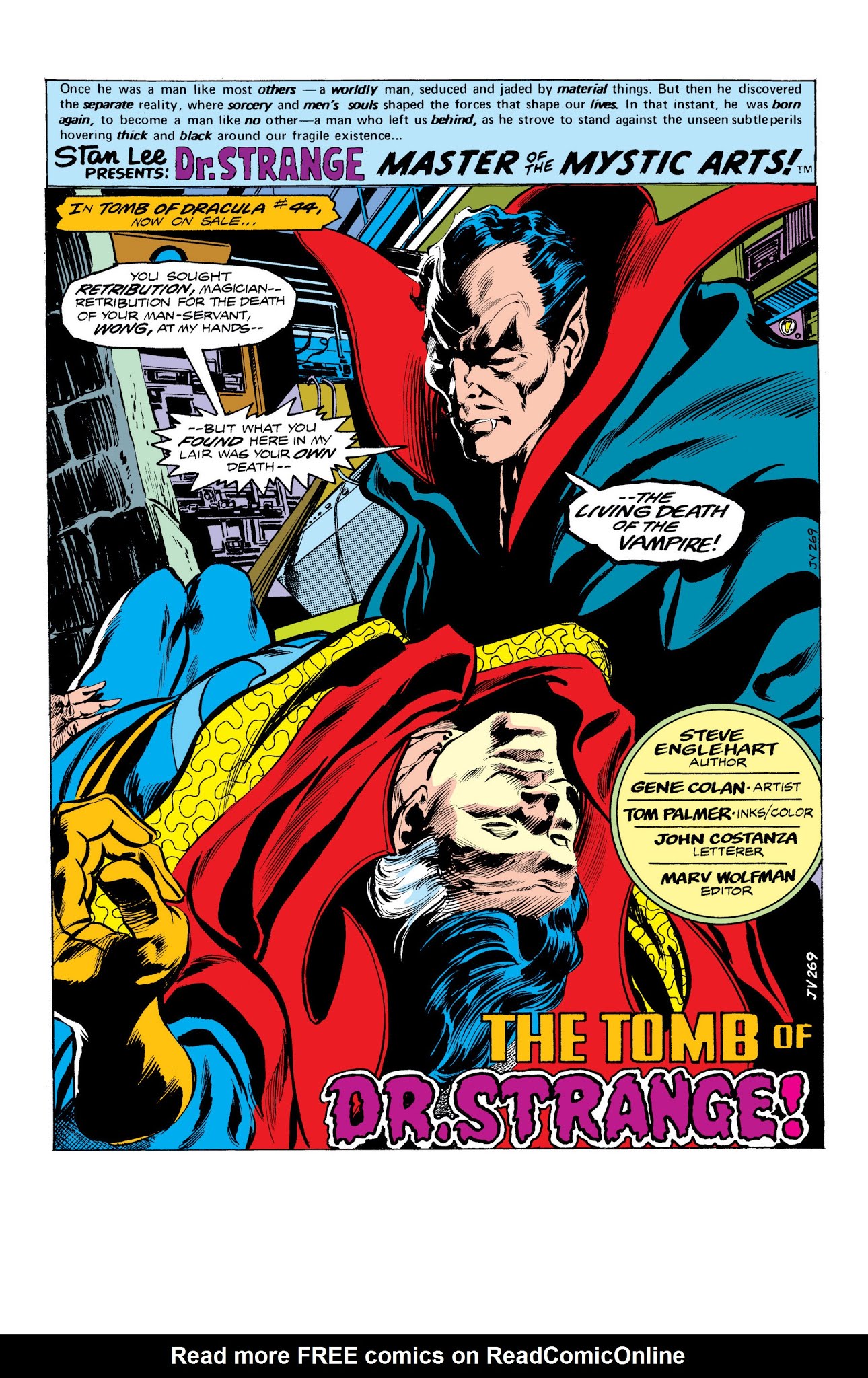 Read online Marvel Masterworks: Doctor Strange comic -  Issue # TPB 6 (Part 1) - 100