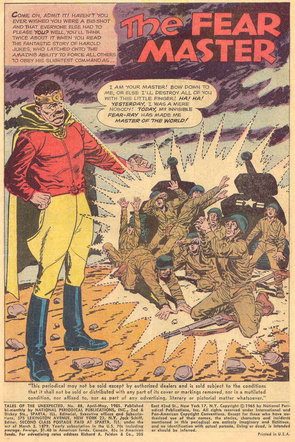 Read online Tales of the Unexpected comic -  Issue #88 - 3