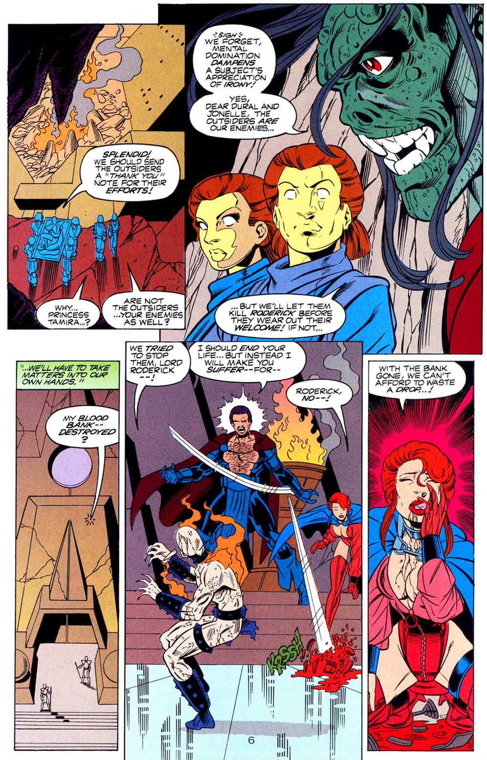 Read online Outsiders (1993) comic -  Issue #11 - 6