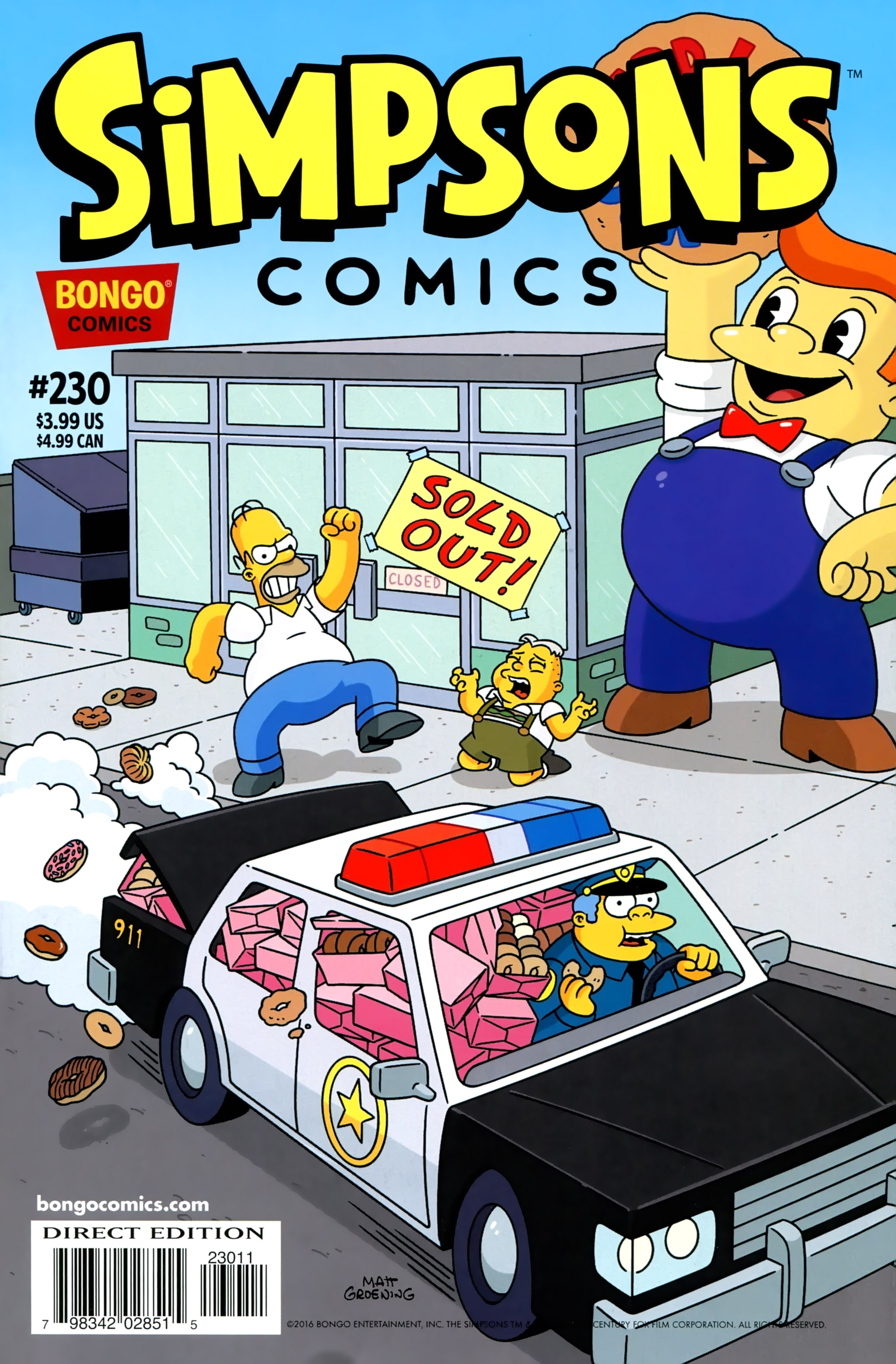 Read online Simpsons Comics comic -  Issue #230 - 1
