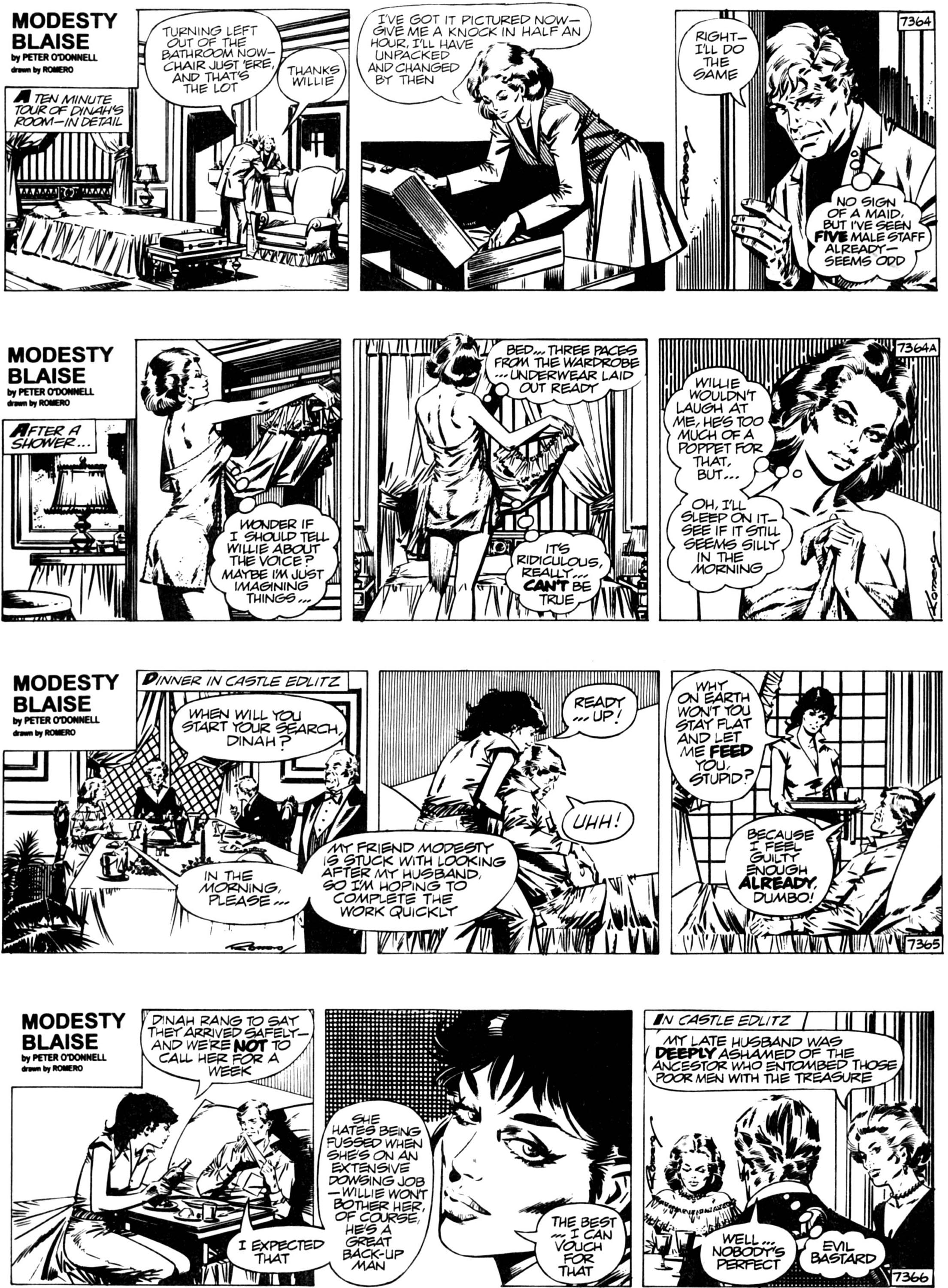 Read online Modesty Blaise: Lady in the Dark comic -  Issue # Full - 9