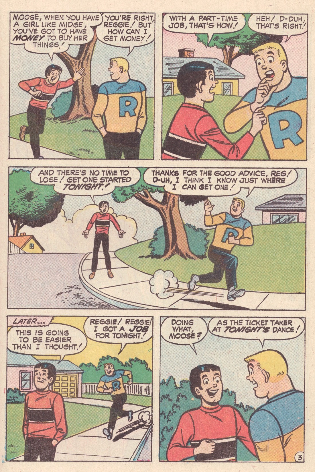 Read online Reggie and Me (1966) comic -  Issue #42 - 15