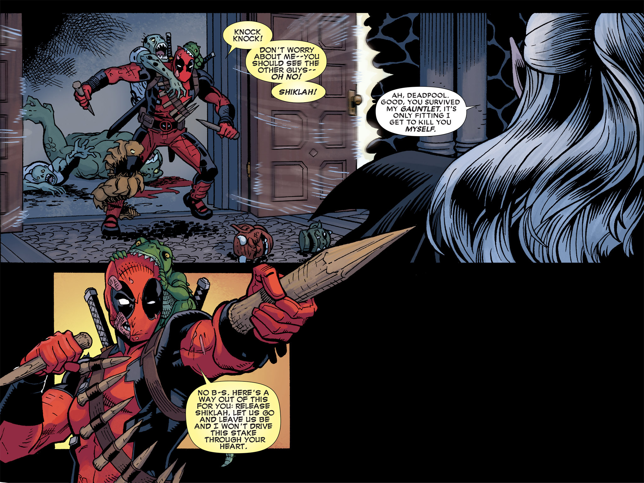 Read online Deadpool: Dracula's Gauntlet comic -  Issue # Part 9 - 4