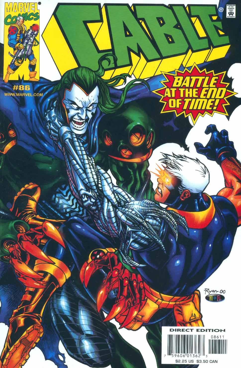 Read online Cable (1993) comic -  Issue #86 - 1