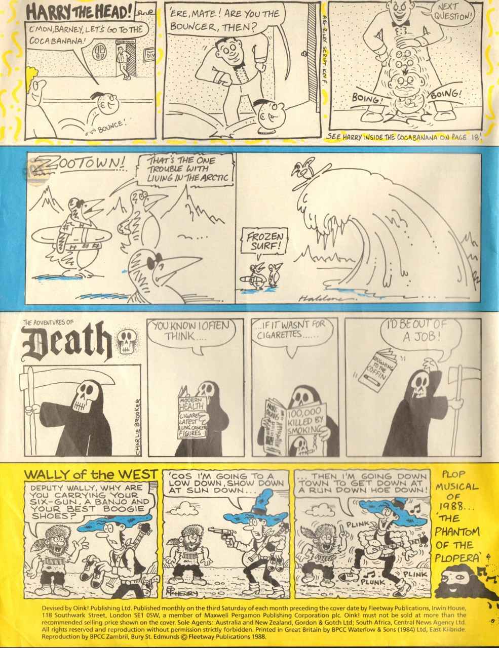 Read online Oink! comic -  Issue #63 - 2