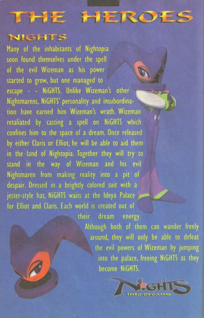 Read online NiGHTS into Dreams... comic -  Issue #1 - 26
