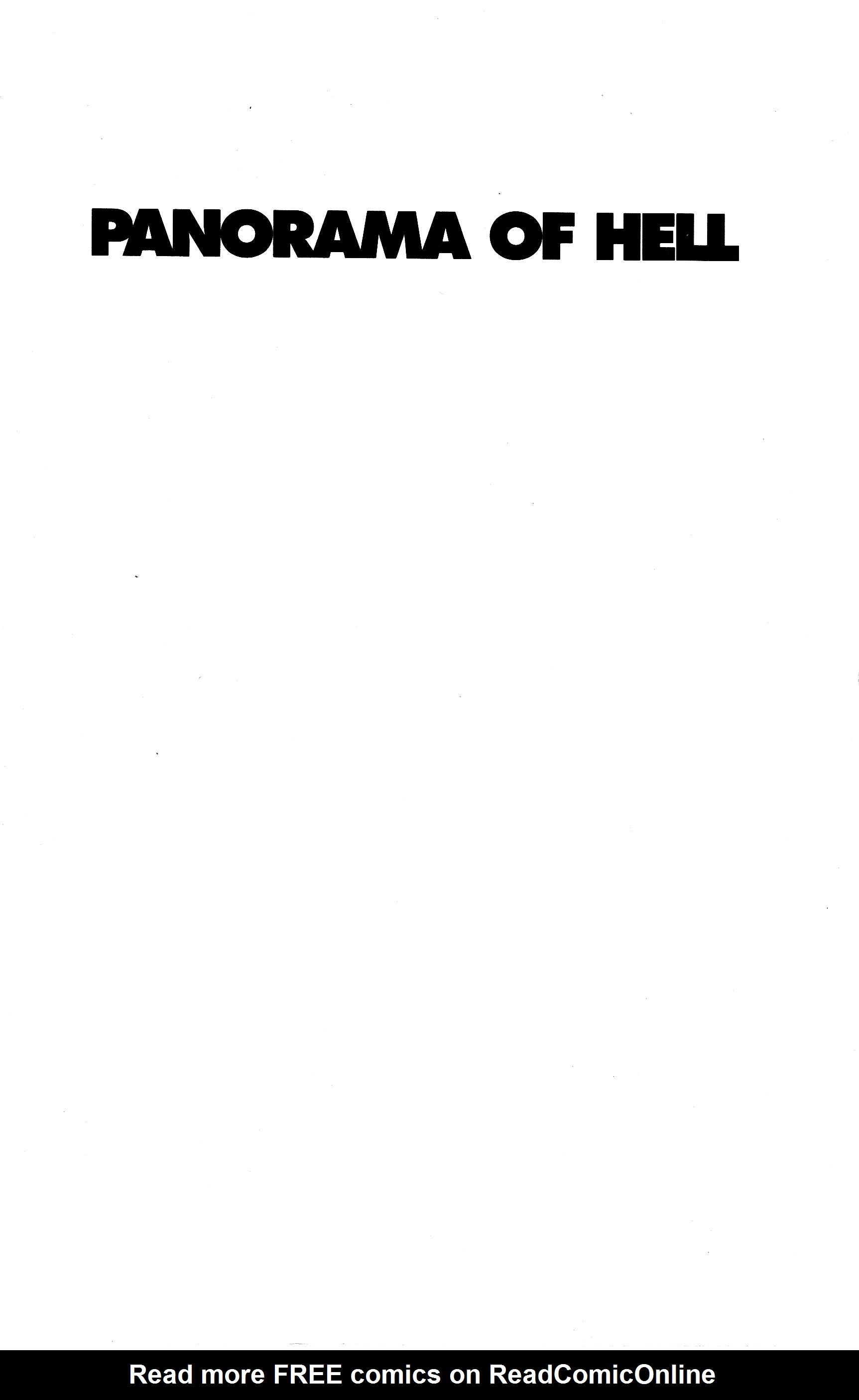 Read online Panorama of Hell comic -  Issue # TPB (Part 1) - 2