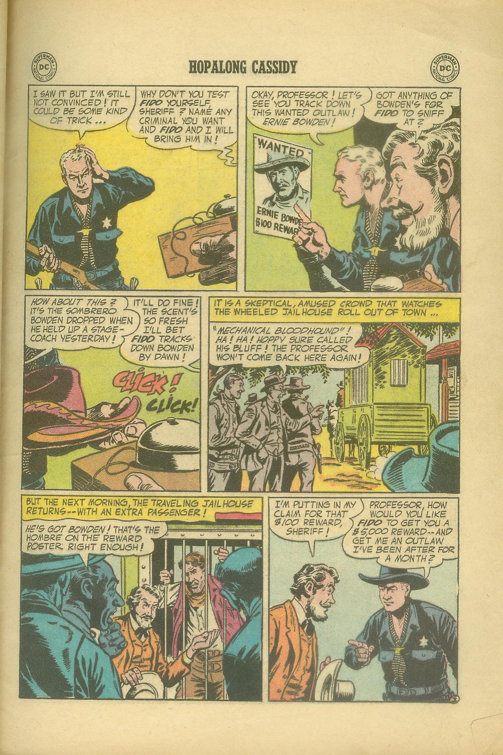Read online Hopalong Cassidy comic -  Issue #111 - 27