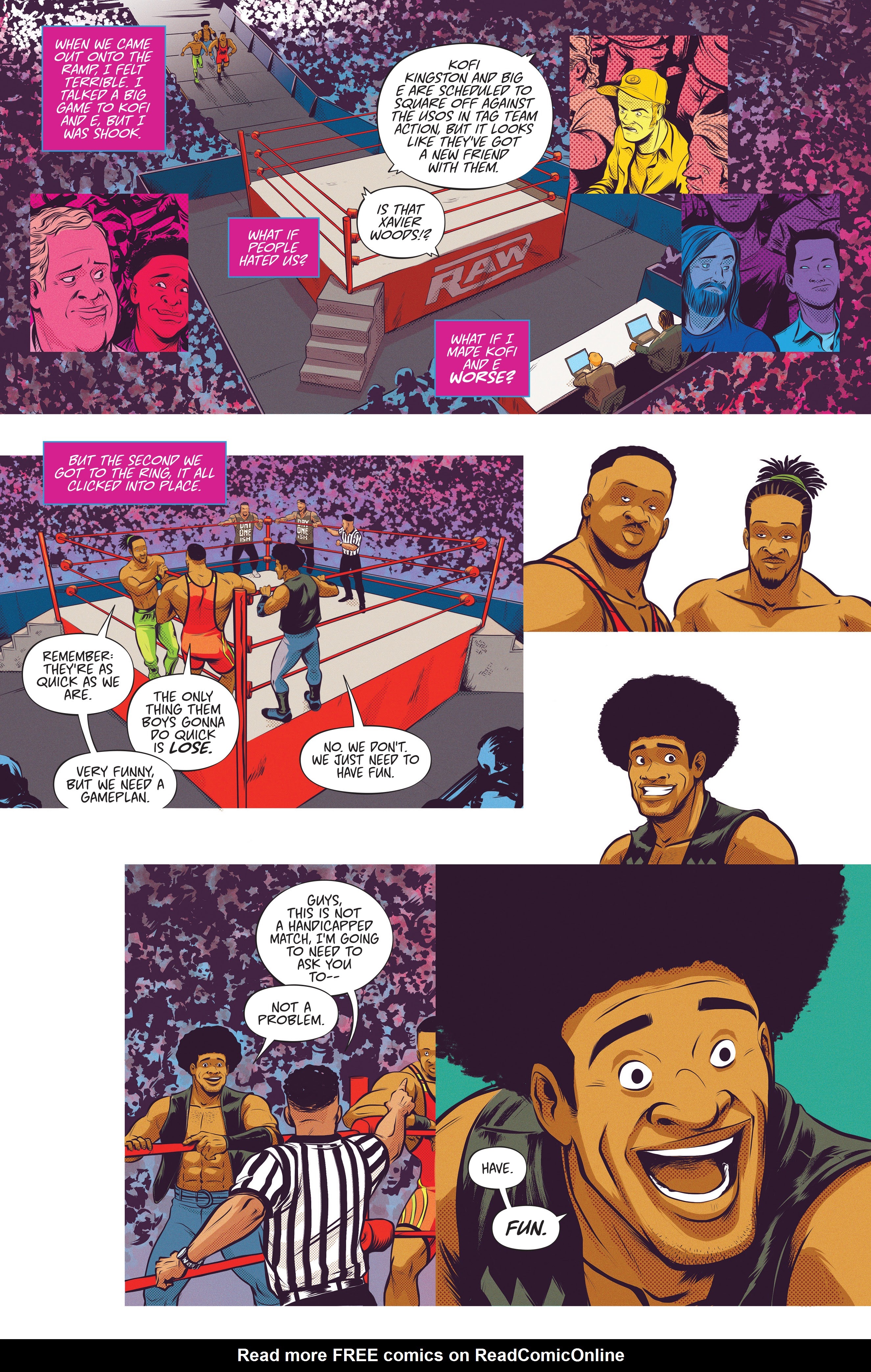 Read online WWE The New Day: Power of Positivity comic -  Issue #1 - 45