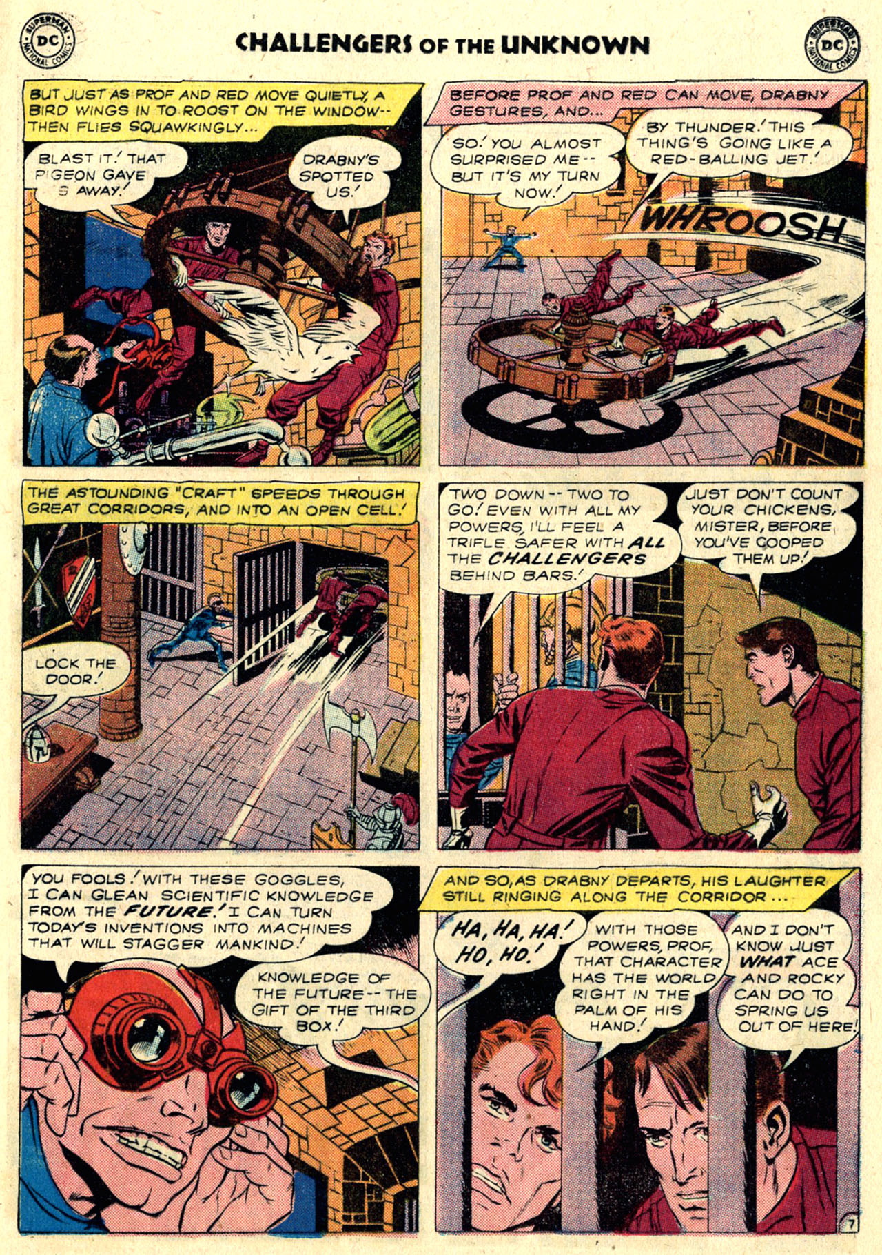 Read online Challengers of the Unknown (1958) comic -  Issue #8 - 9