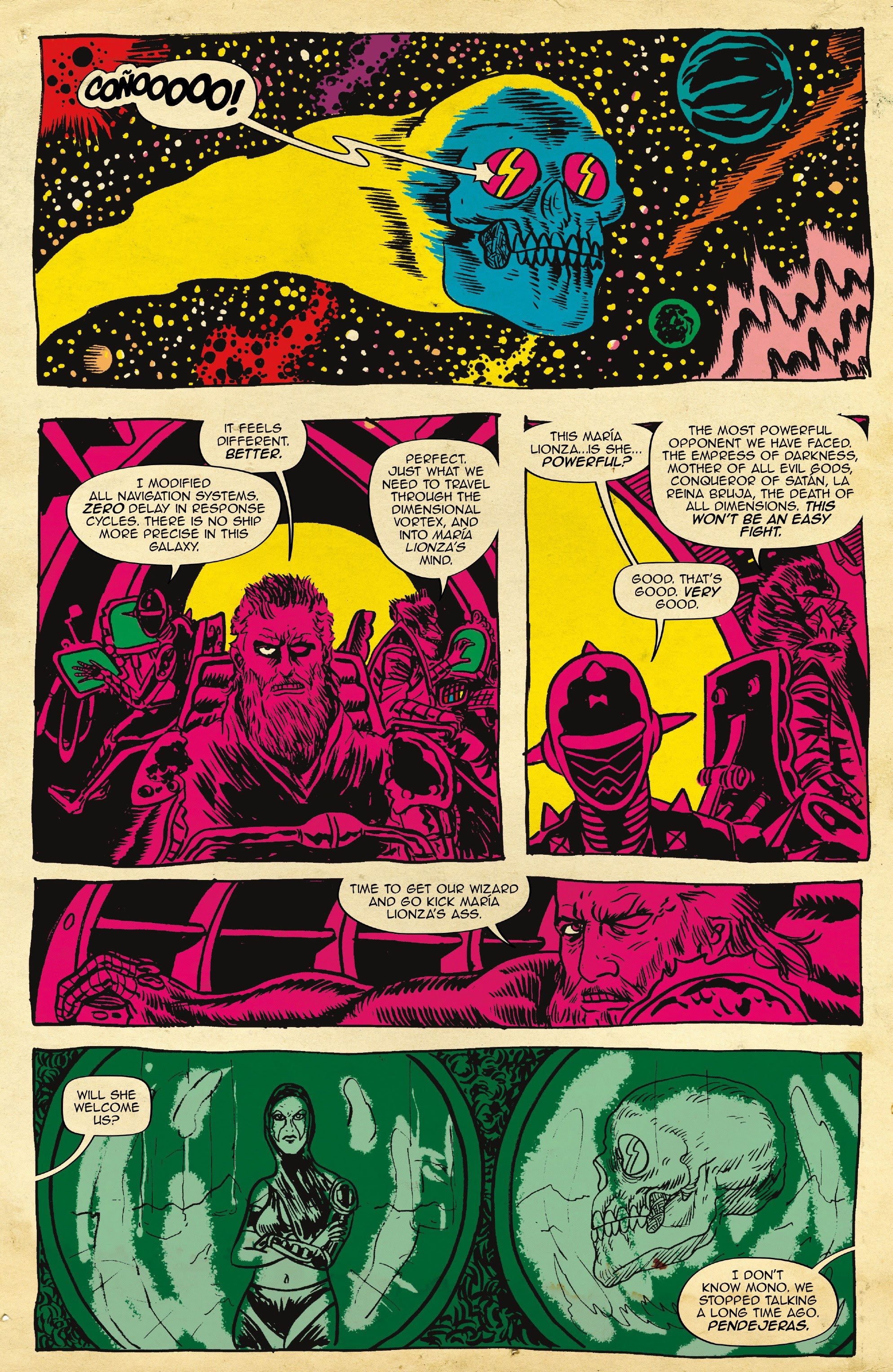 Read online Space Riders: Vortex Of Darkness comic -  Issue #2 - 12