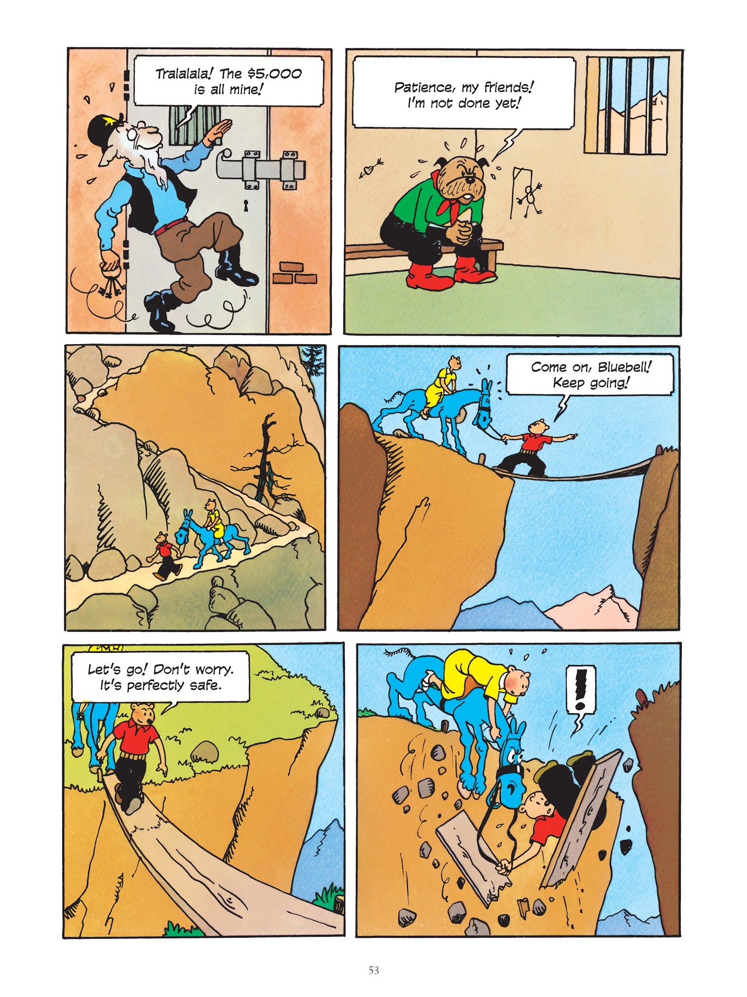 Read online Peppy in the Wild West comic -  Issue # TPB - 54