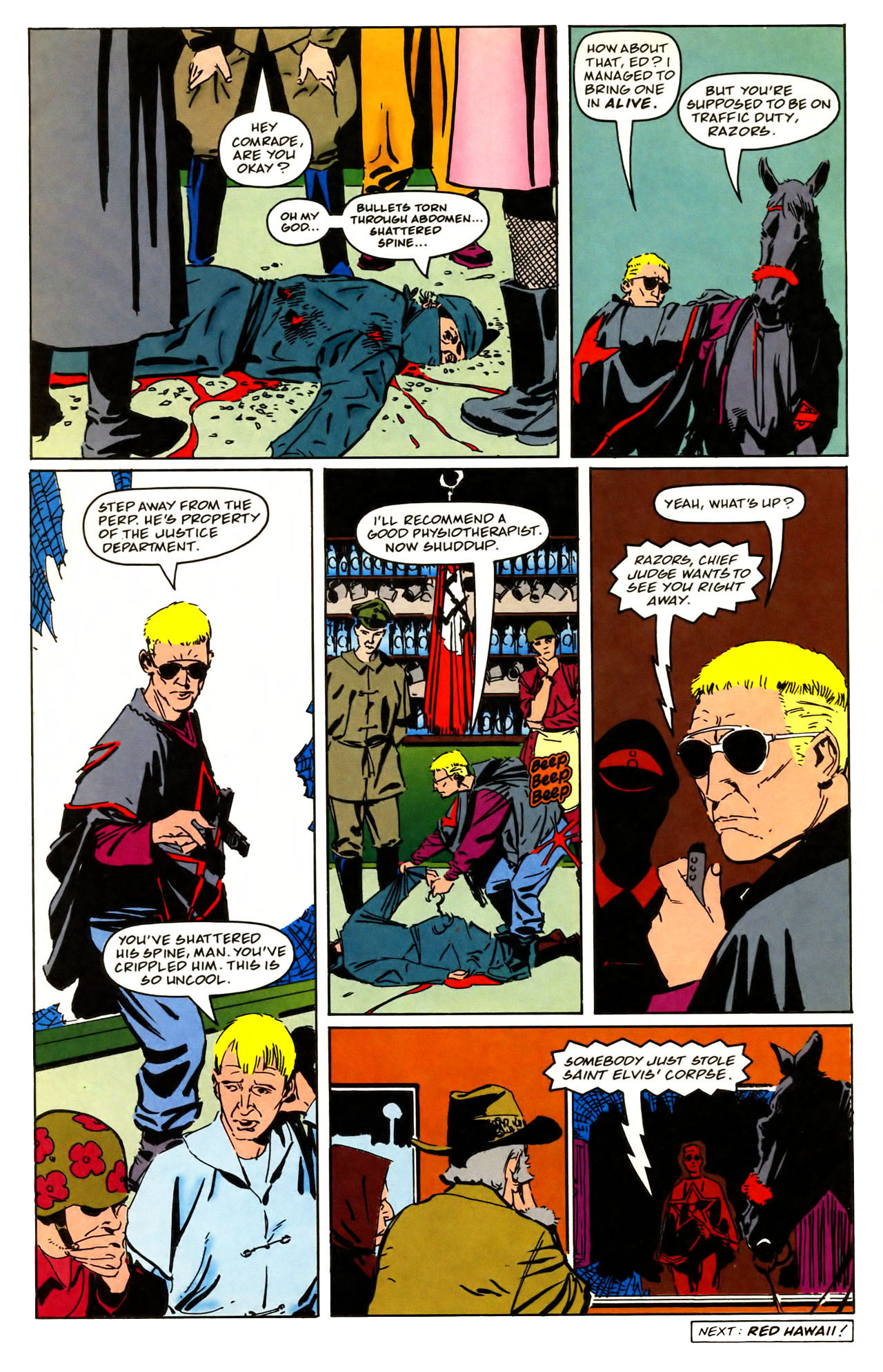 Read online Red Razors comic -  Issue # TPB - 9