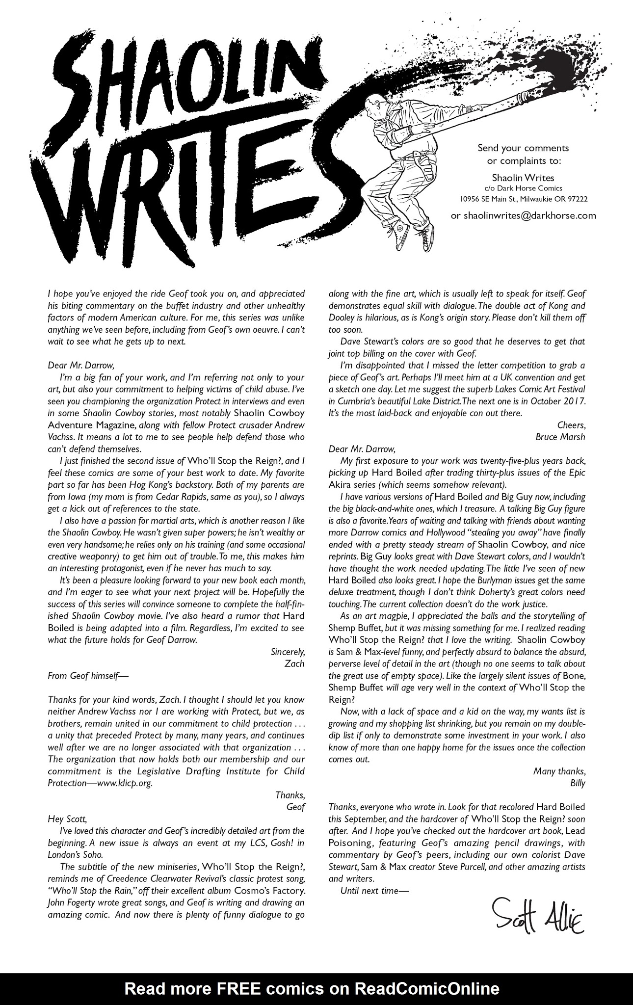 Read online The Shaolin Cowboy: Who'll Stop the Reign? comic -  Issue #4 - 27