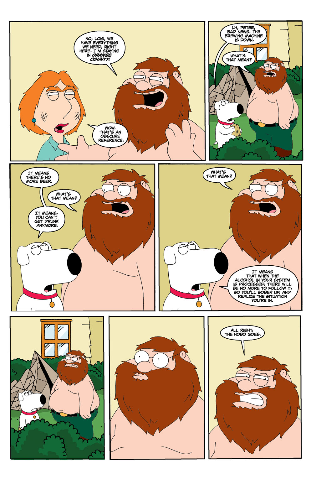Read online Family Guy comic -  Issue #1 - 35