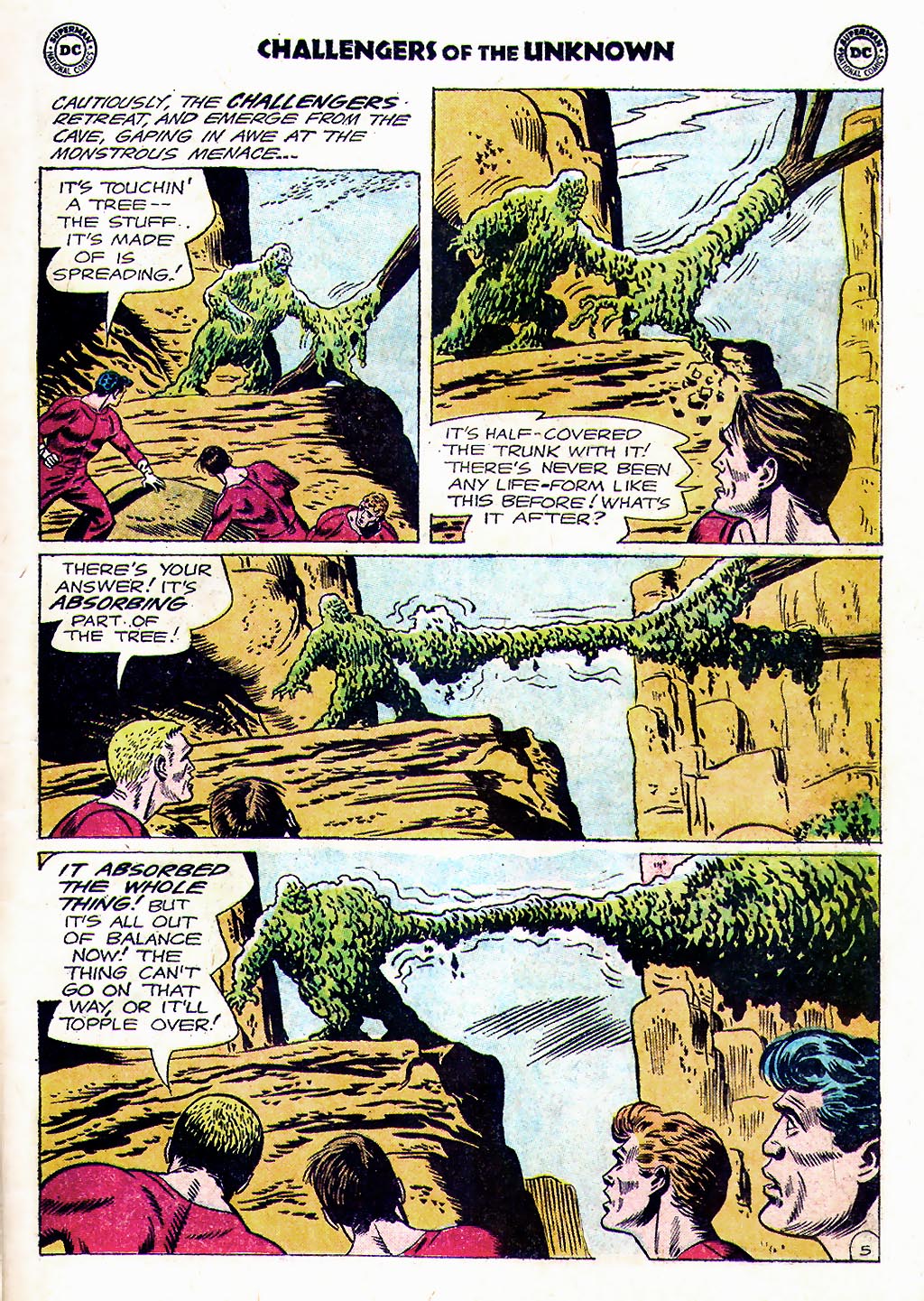 Challengers of the Unknown (1958) Issue #38 #38 - English 7