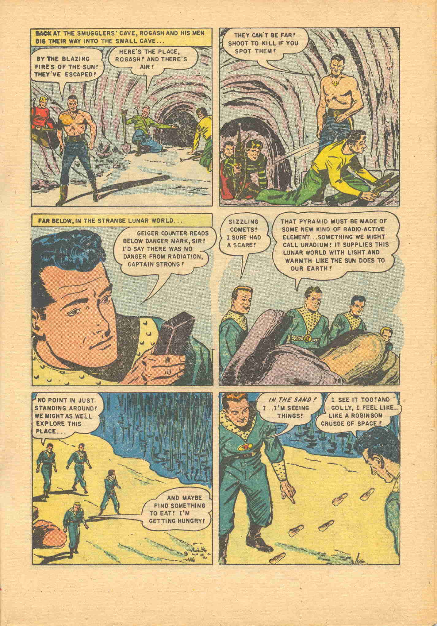 Read online Tom Corbett, Space Cadet comic -  Issue #5 - 17