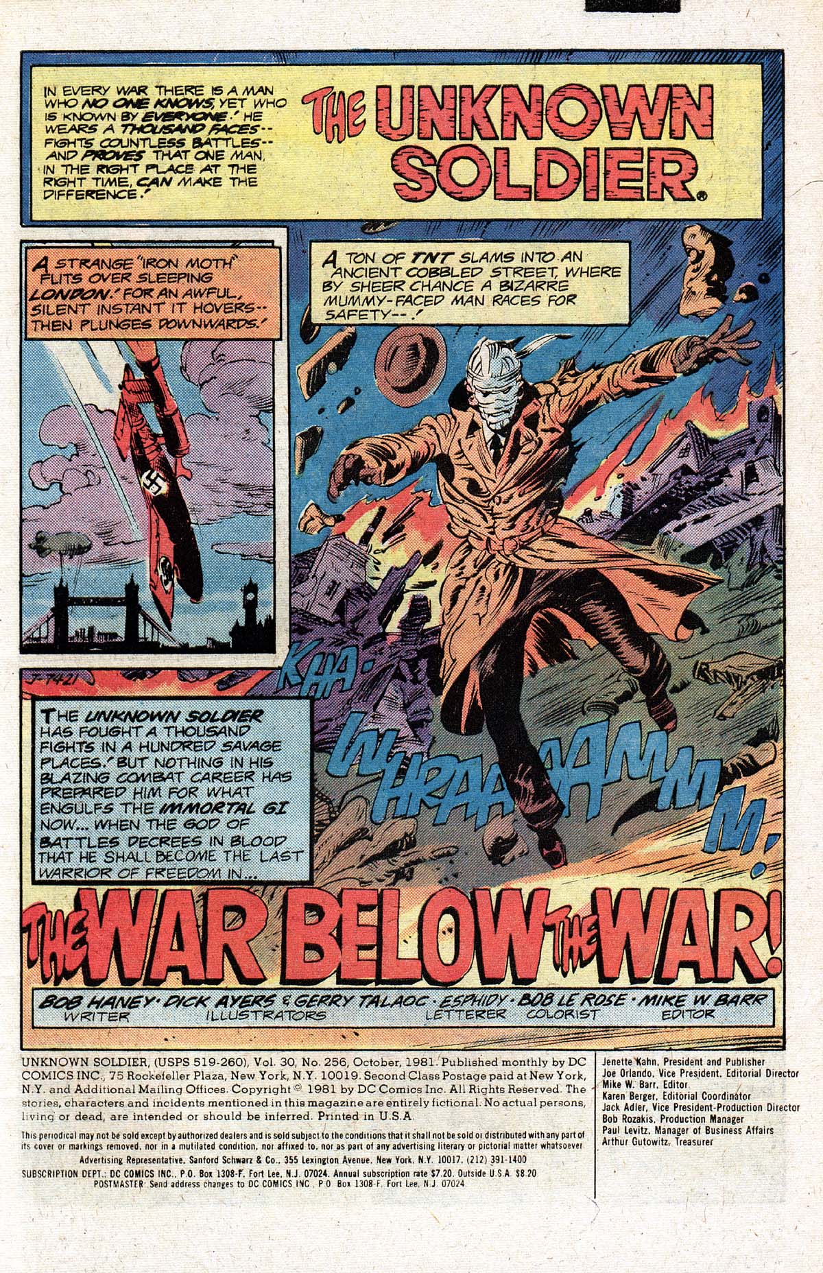 Read online Unknown Soldier (1977) comic -  Issue #256 - 3