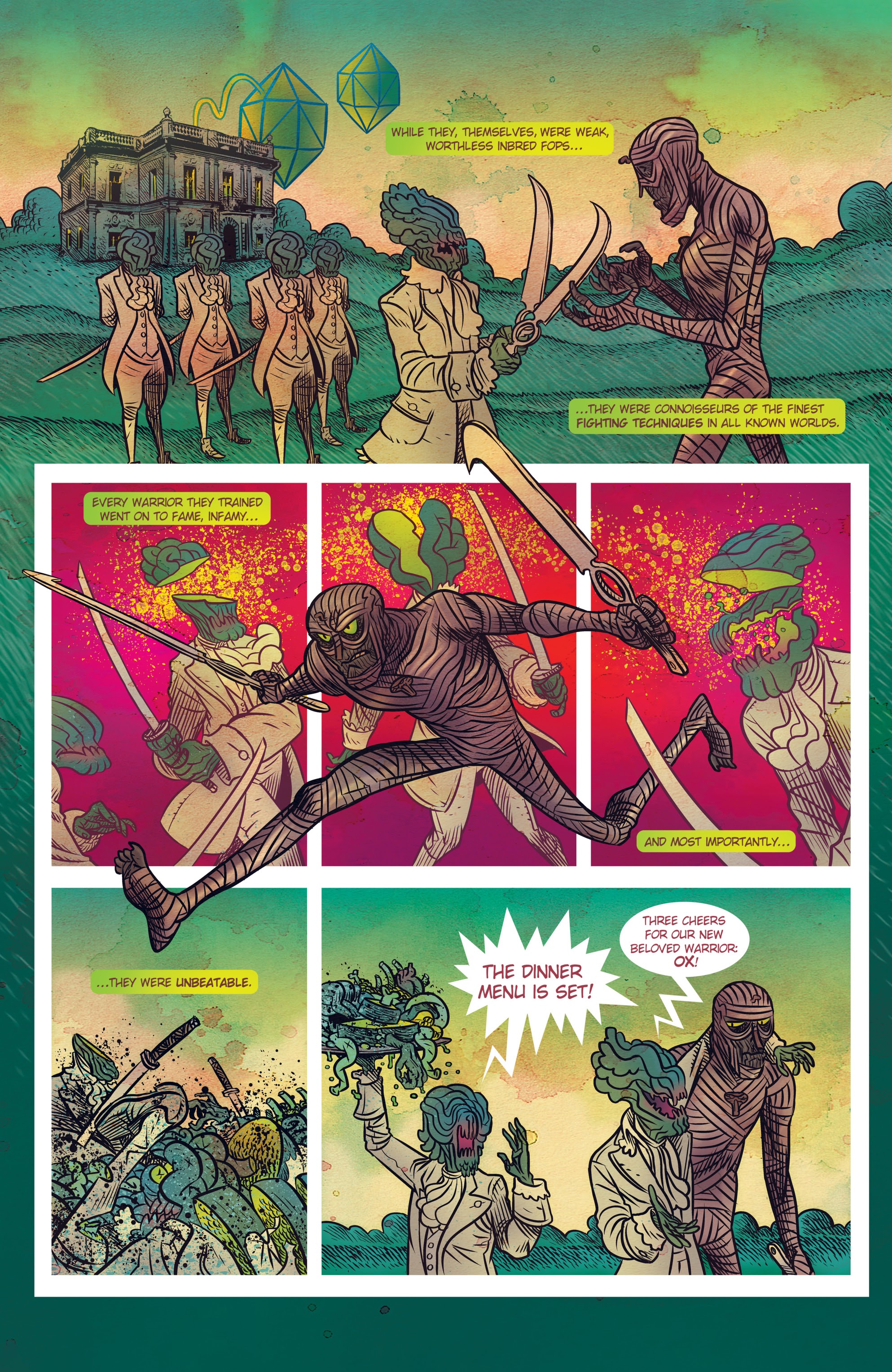 Read online Ether: The Disappearance of Violet Bell comic -  Issue # _TPB - 85