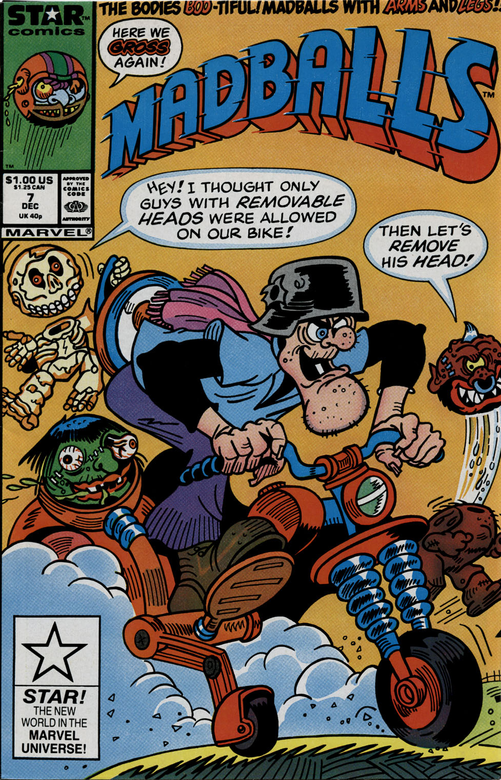 Read online Madballs comic -  Issue #7 - 1