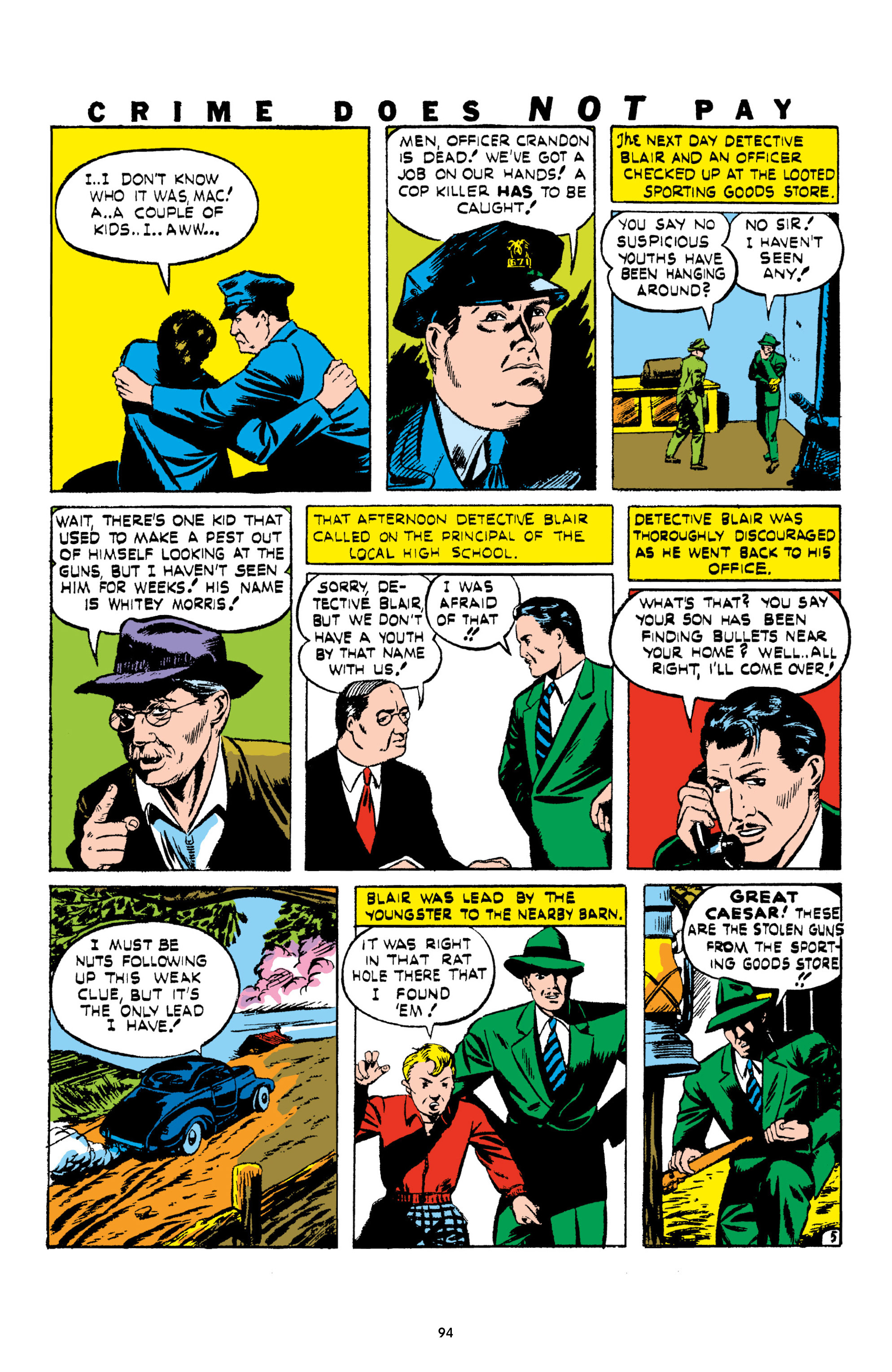 Read online Crime Does Not Pay Archives comic -  Issue # TPB 1 (Part 1) - 97