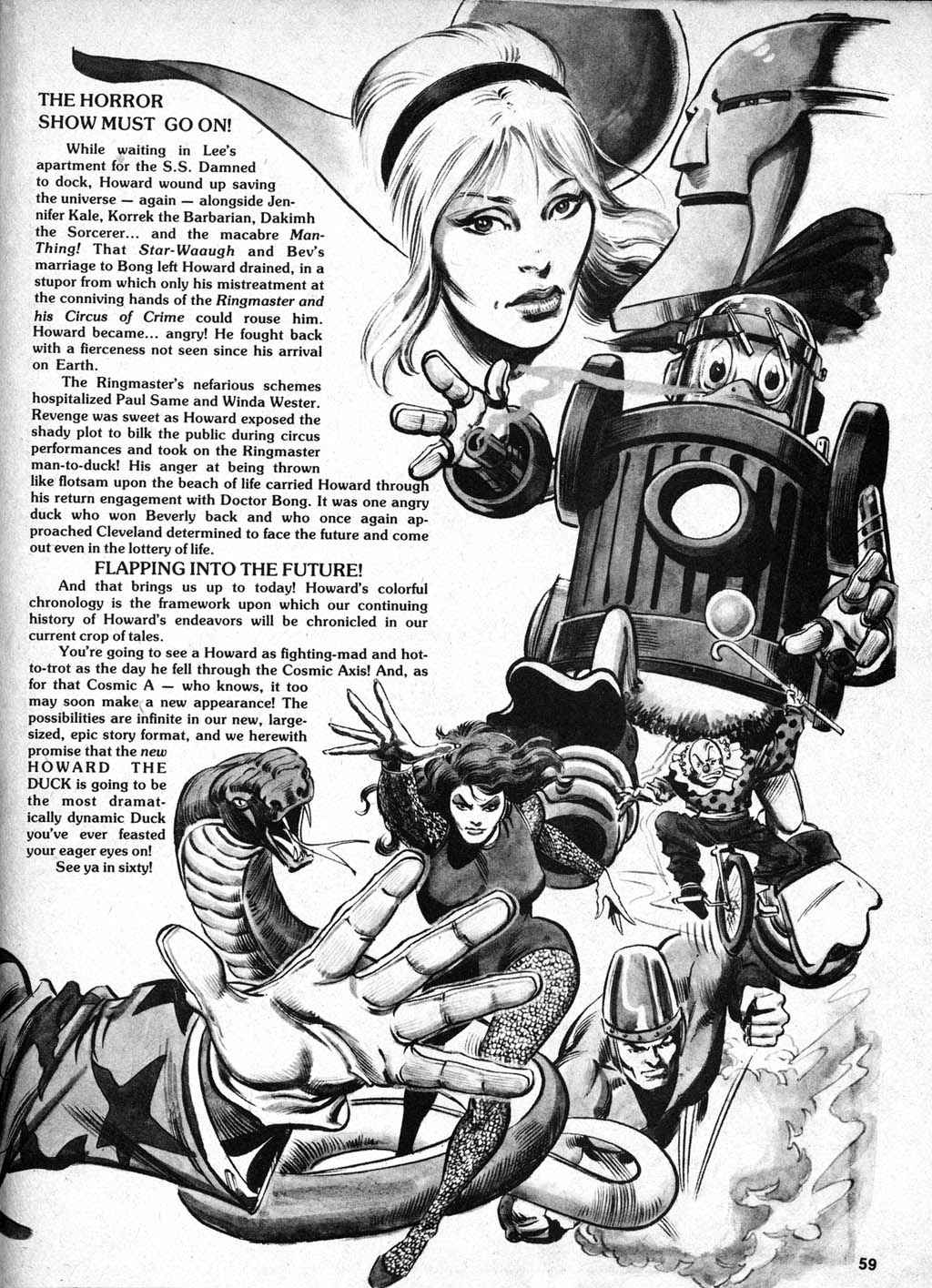 Read online Howard the Duck (1979) comic -  Issue #3 - 59