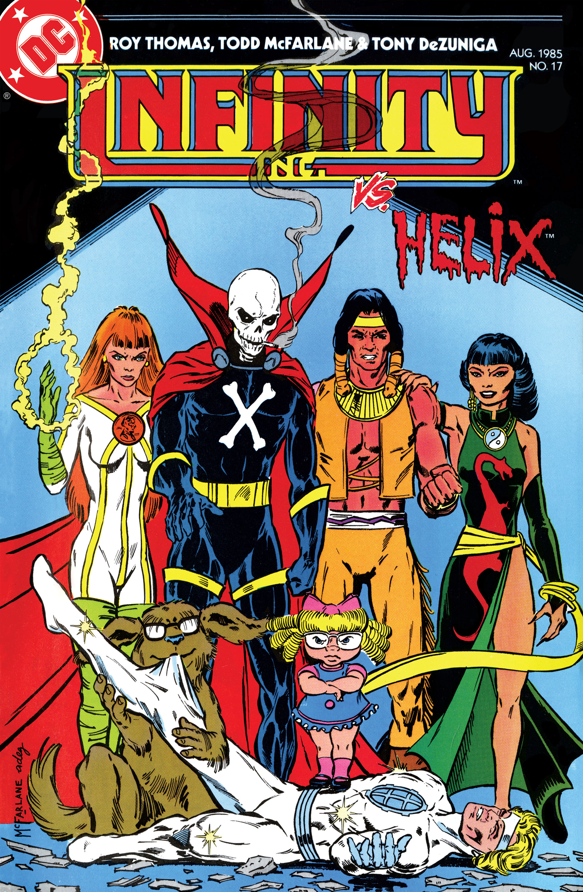Read online Infinity Inc. (1984) comic -  Issue #17 - 1