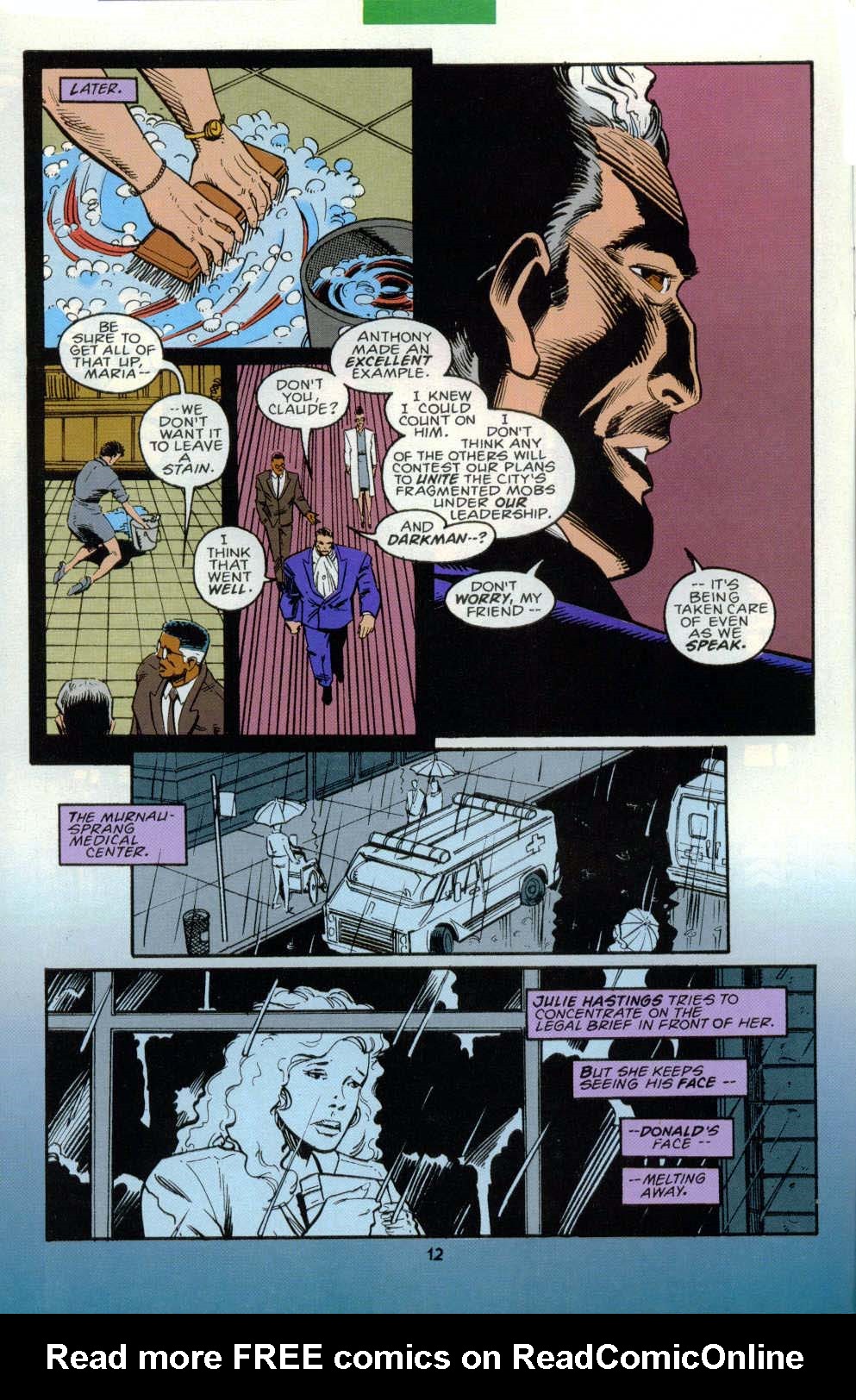 Read online Darkman (1993) comic -  Issue #5 - 10