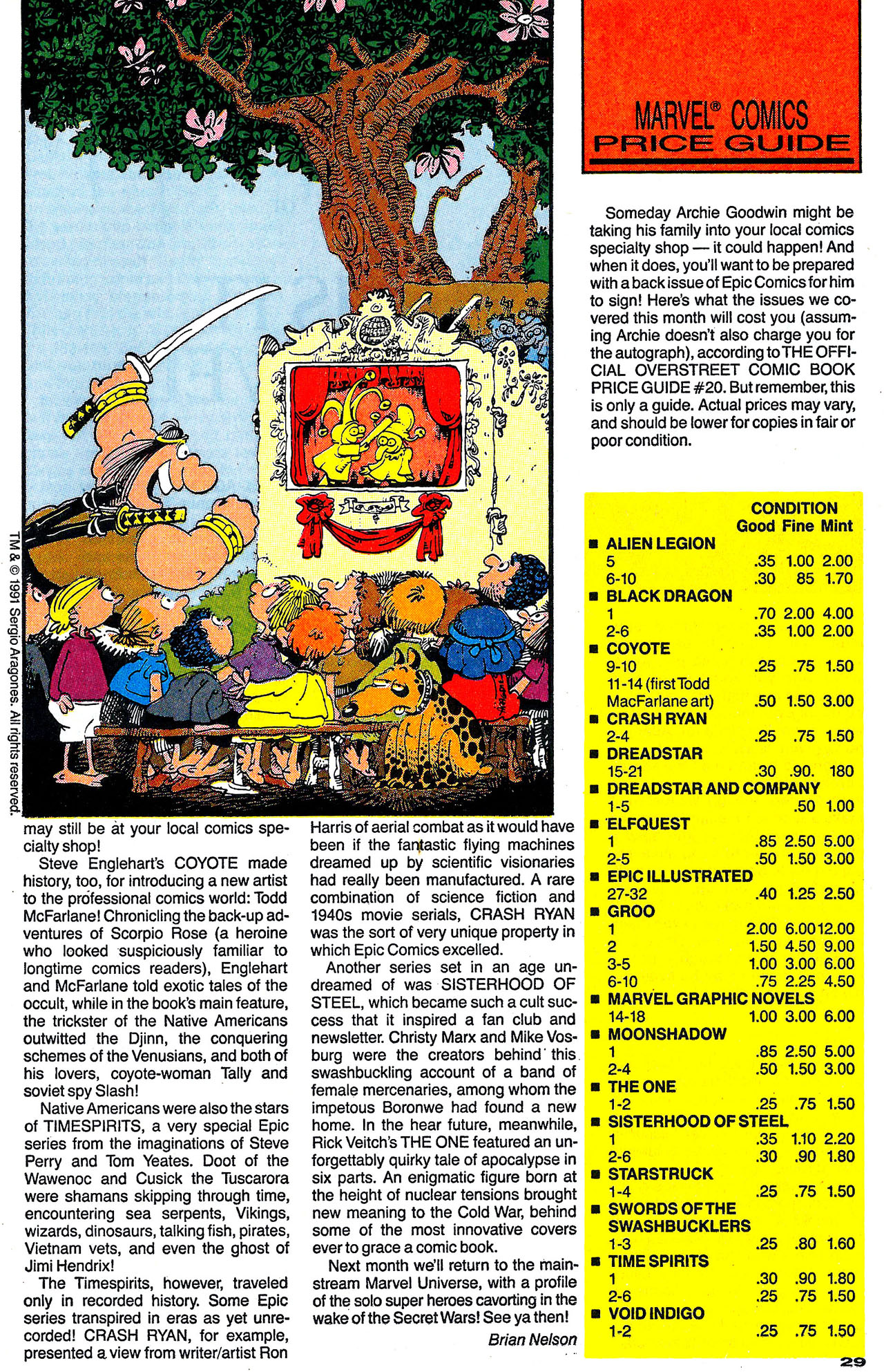 Read online Marvel Age comic -  Issue #108 - 29