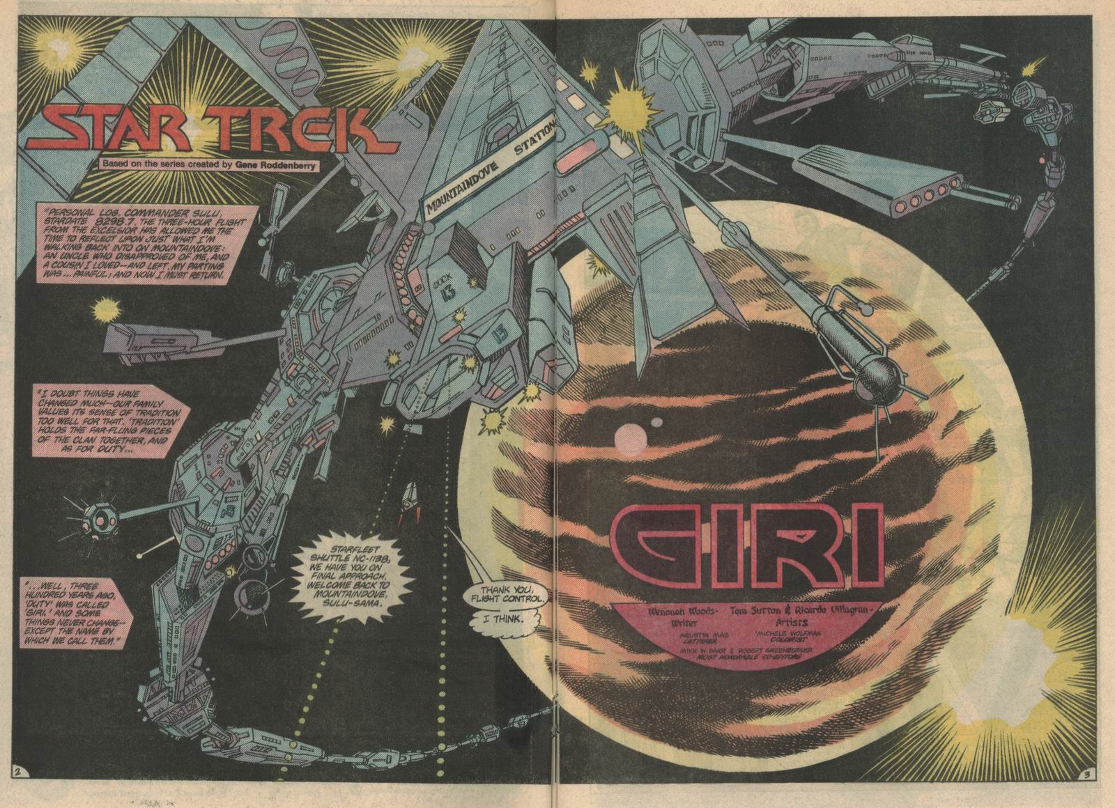 Read online Star Trek (1984) comic -  Issue #20 - 3