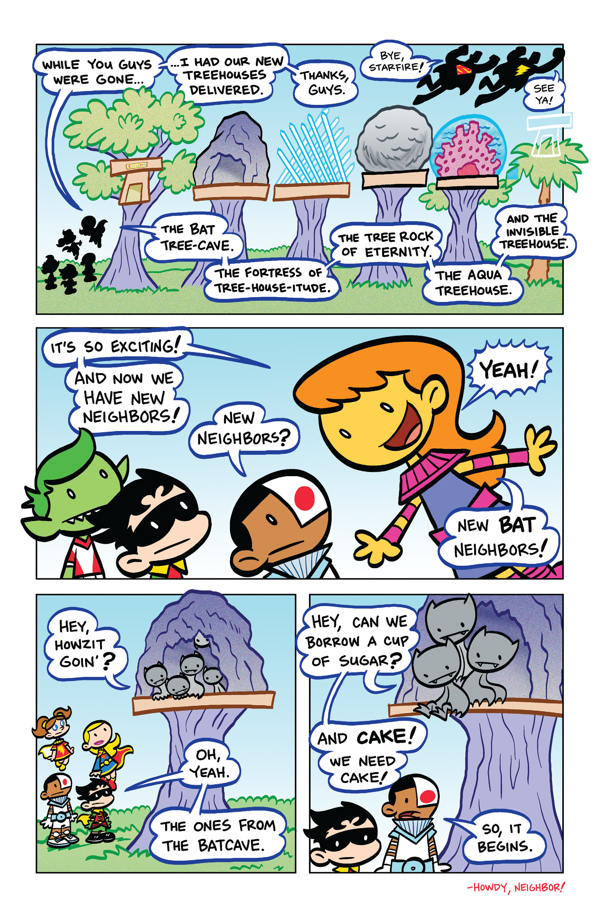 Read online Tiny Titans: Return To the Treehouse comic -  Issue #6 - 15