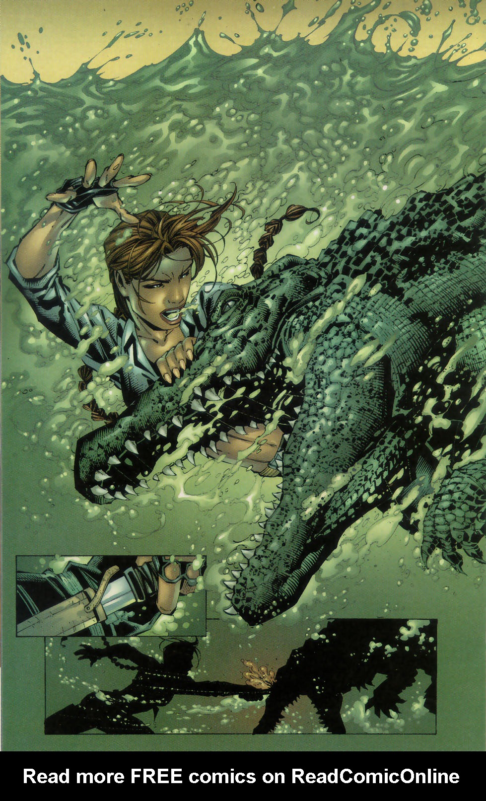 Read online Tomb Raider: The Series comic -  Issue #9 - 21