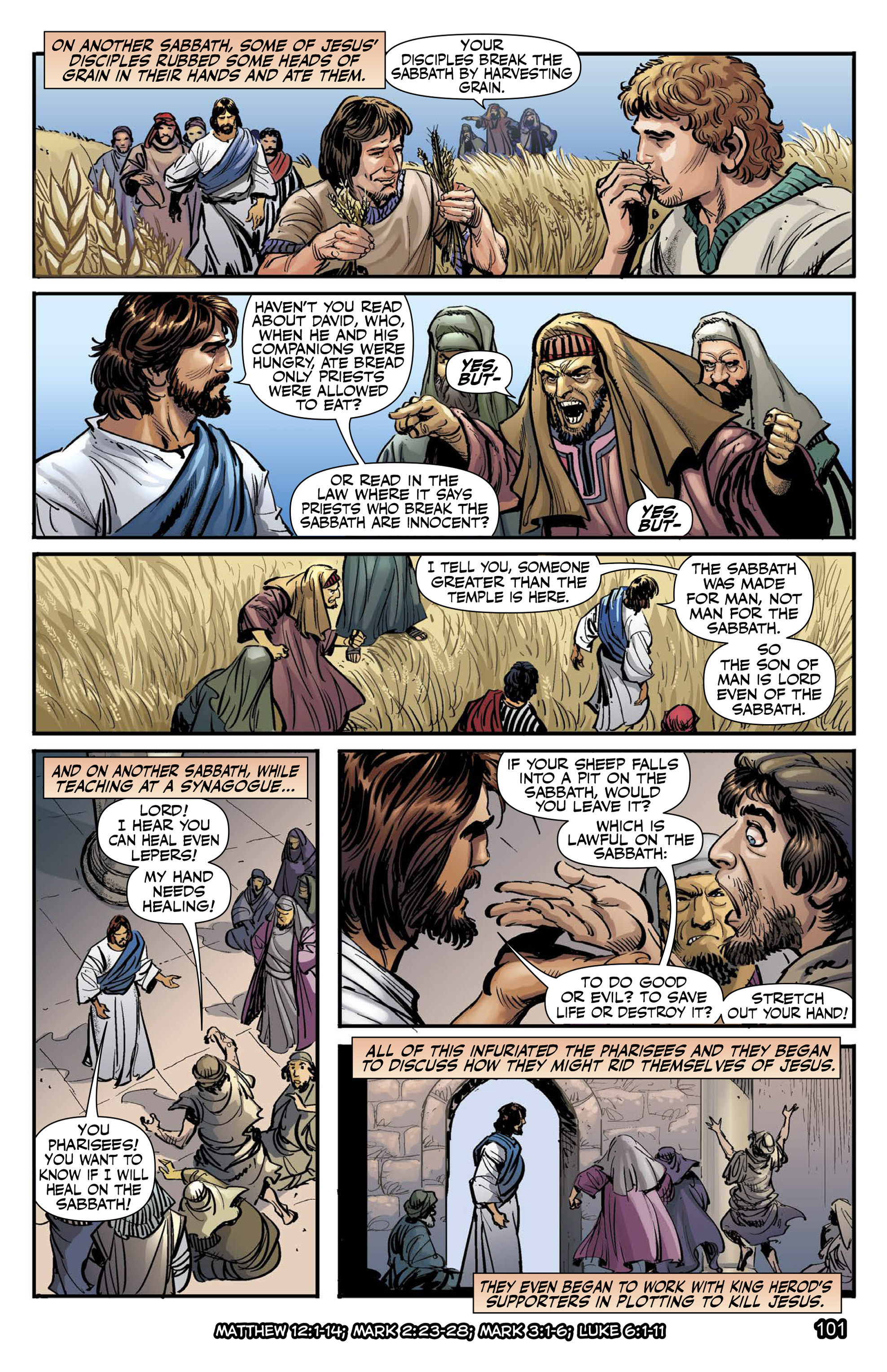 Read online The Kingstone Bible comic -  Issue #9 - 105