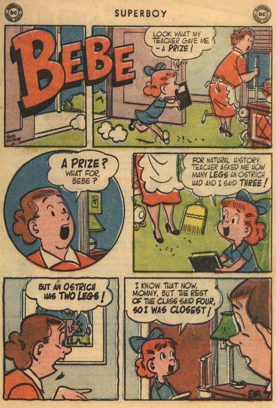 Read online Superboy (1949) comic -  Issue #40 - 29