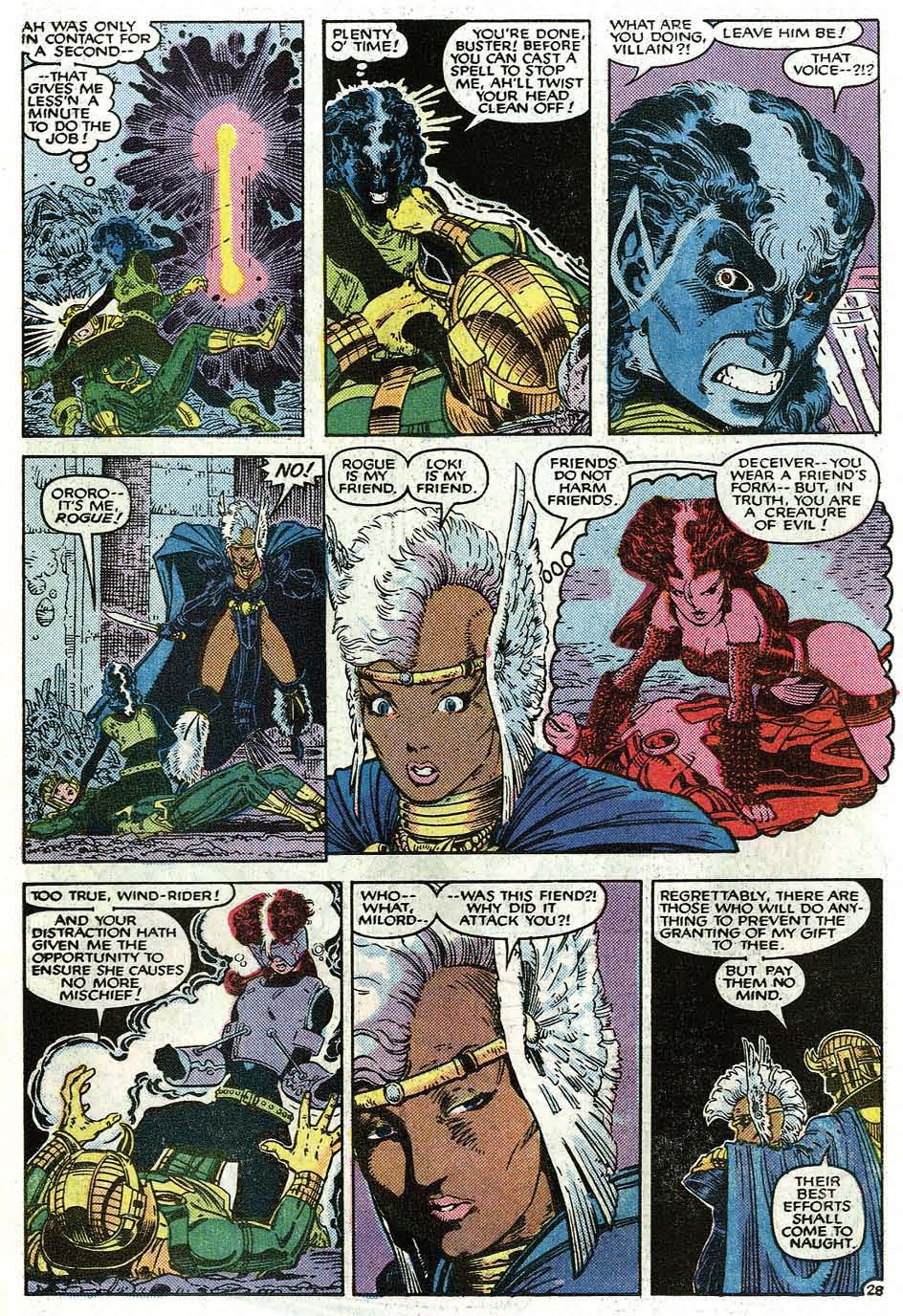Read online X-Men Annual comic -  Issue #9 - 30