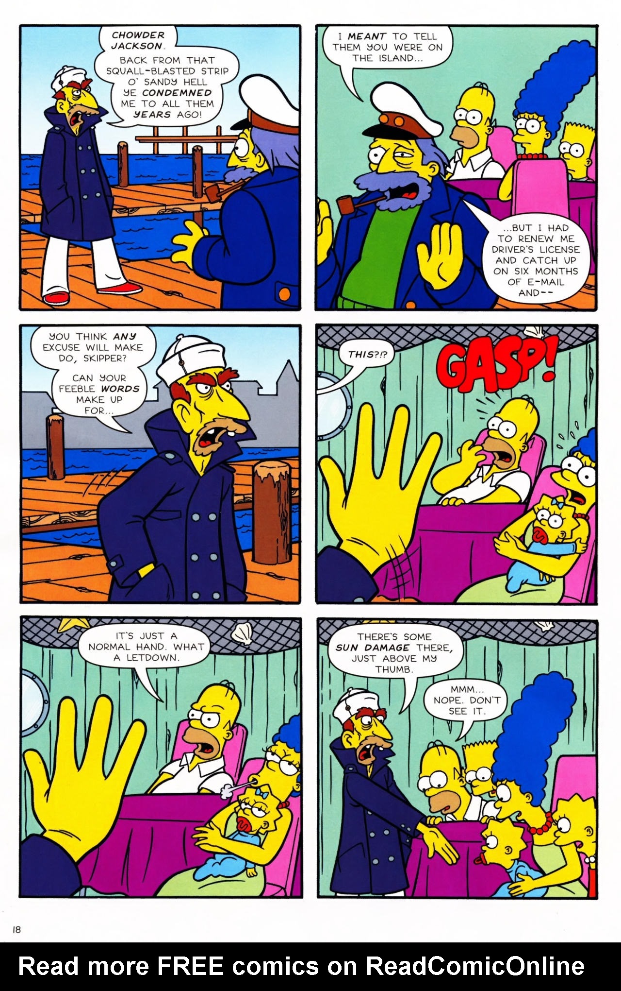 Read online Simpsons Comics comic -  Issue #142 - 19