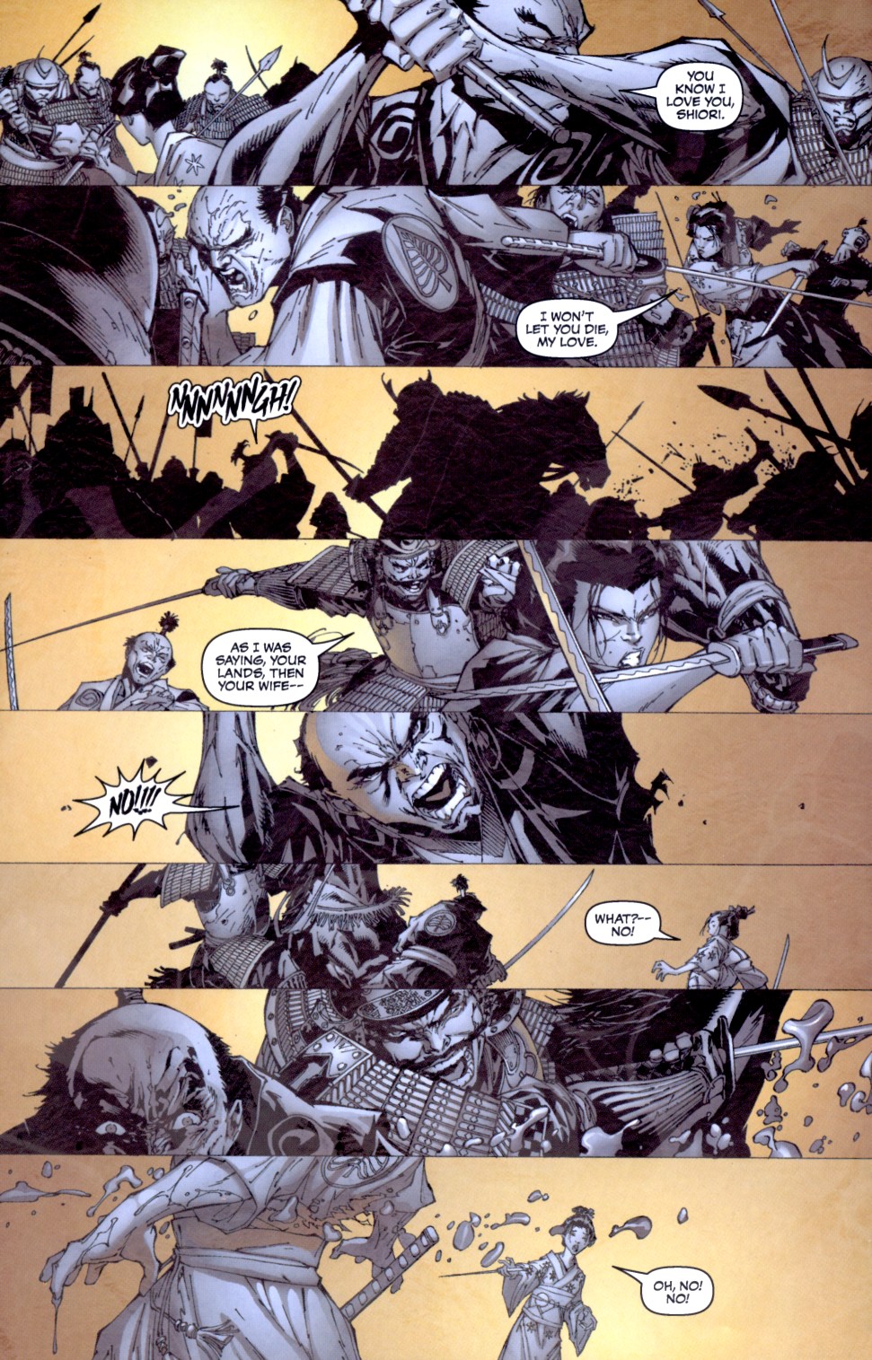 Read online Witchblade: Obakemono comic -  Issue # TPB - 6