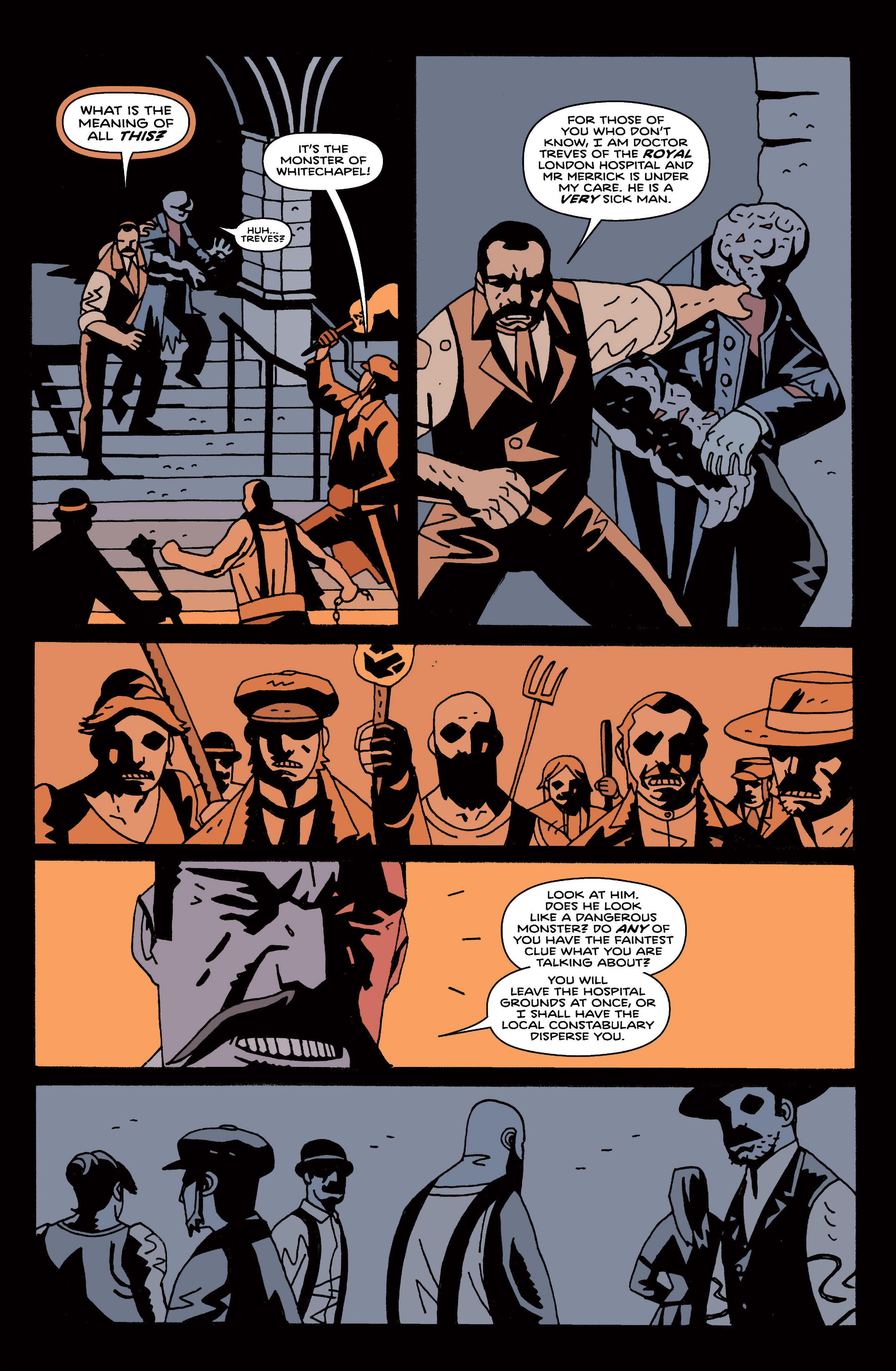 Read online Merrick: The Sensational Elephantman comic -  Issue #8 - 21