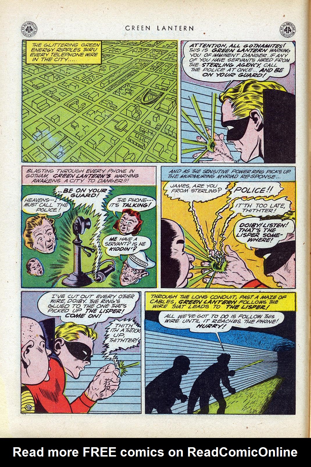 Read online Green Lantern (1941) comic -  Issue #14 - 13