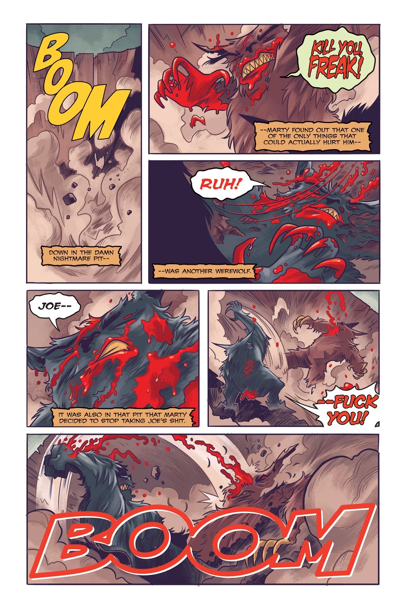 Read online 'Namwolf comic -  Issue #4 - 19