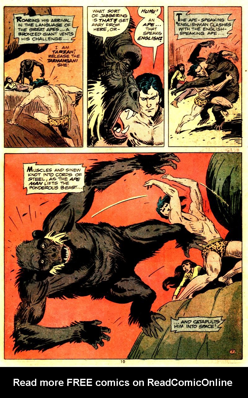 Read online Tarzan (1972) comic -  Issue #232 - 10
