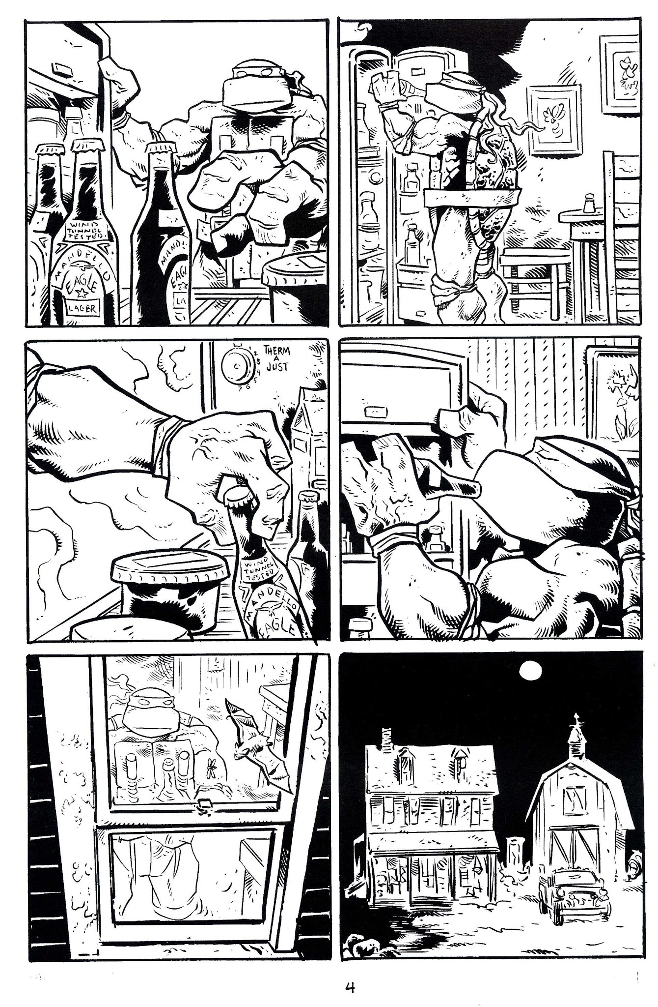 Read online Raphael Bad Moon Rising comic -  Issue #1 - 6