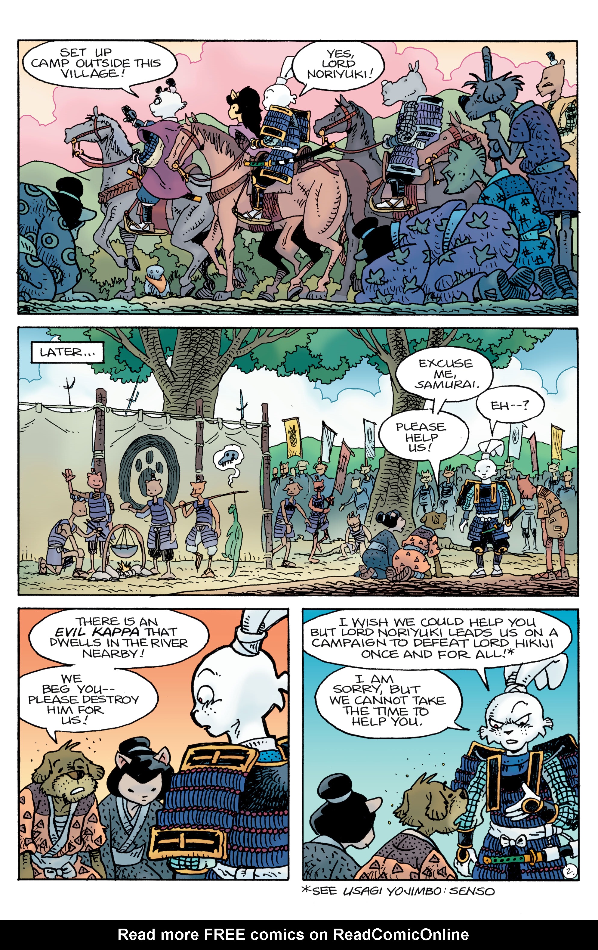 Read online Teenage Mutant Ninja Turtles/Usagi Yojimbo: WhereWhen comic -  Issue #1 - 4