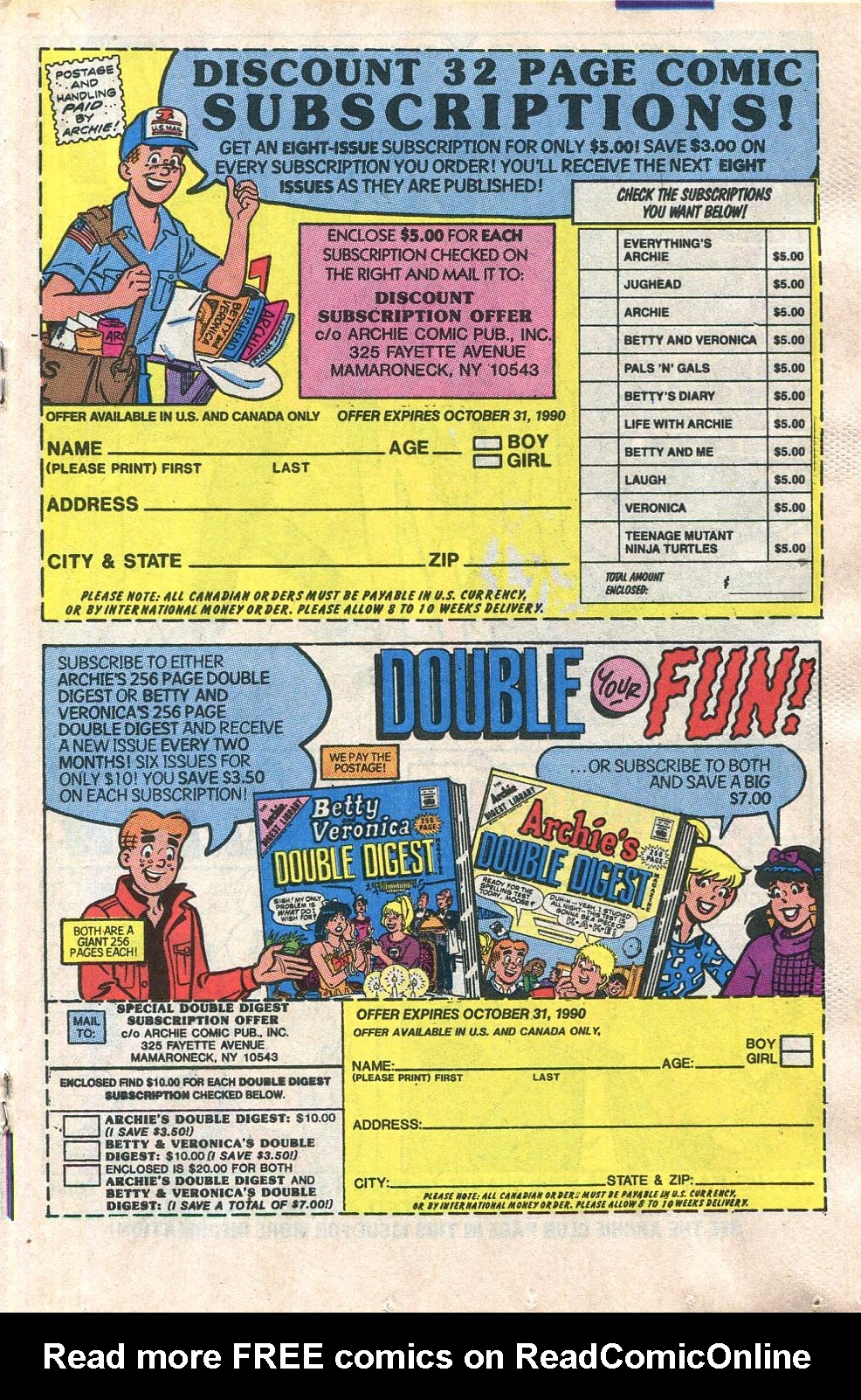 Read online Archie's Pals 'N' Gals (1952) comic -  Issue #215 - 19