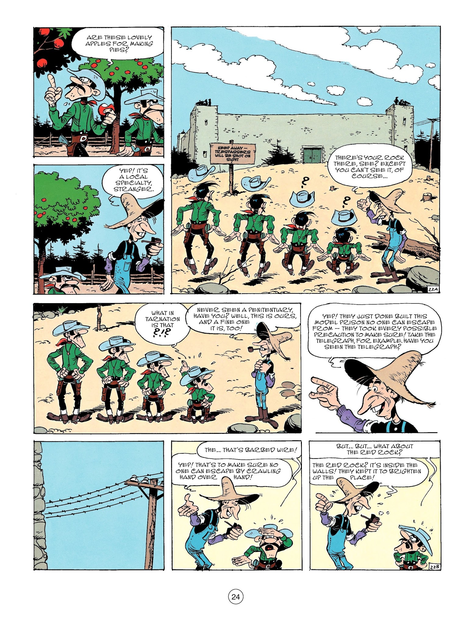 Read online A Lucky Luke Adventure comic -  Issue #58 - 24