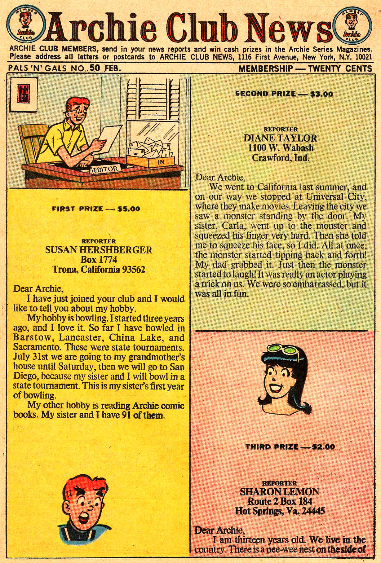 Read online Archie's Pals 'N' Gals (1952) comic -  Issue #50 - 36
